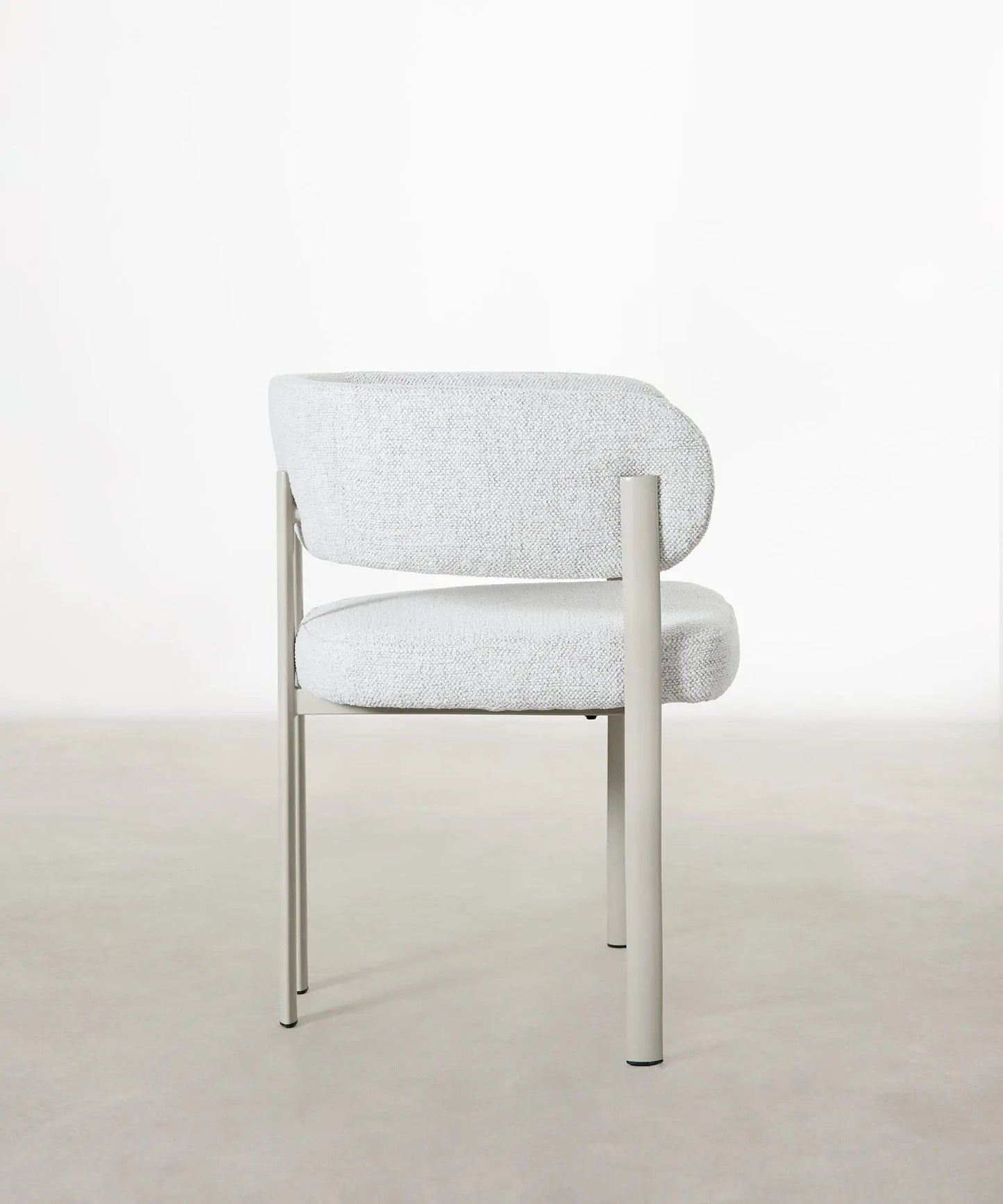 Silla de Comedor en Tela y Metal Robbie Sillas tapizadas Northdeco