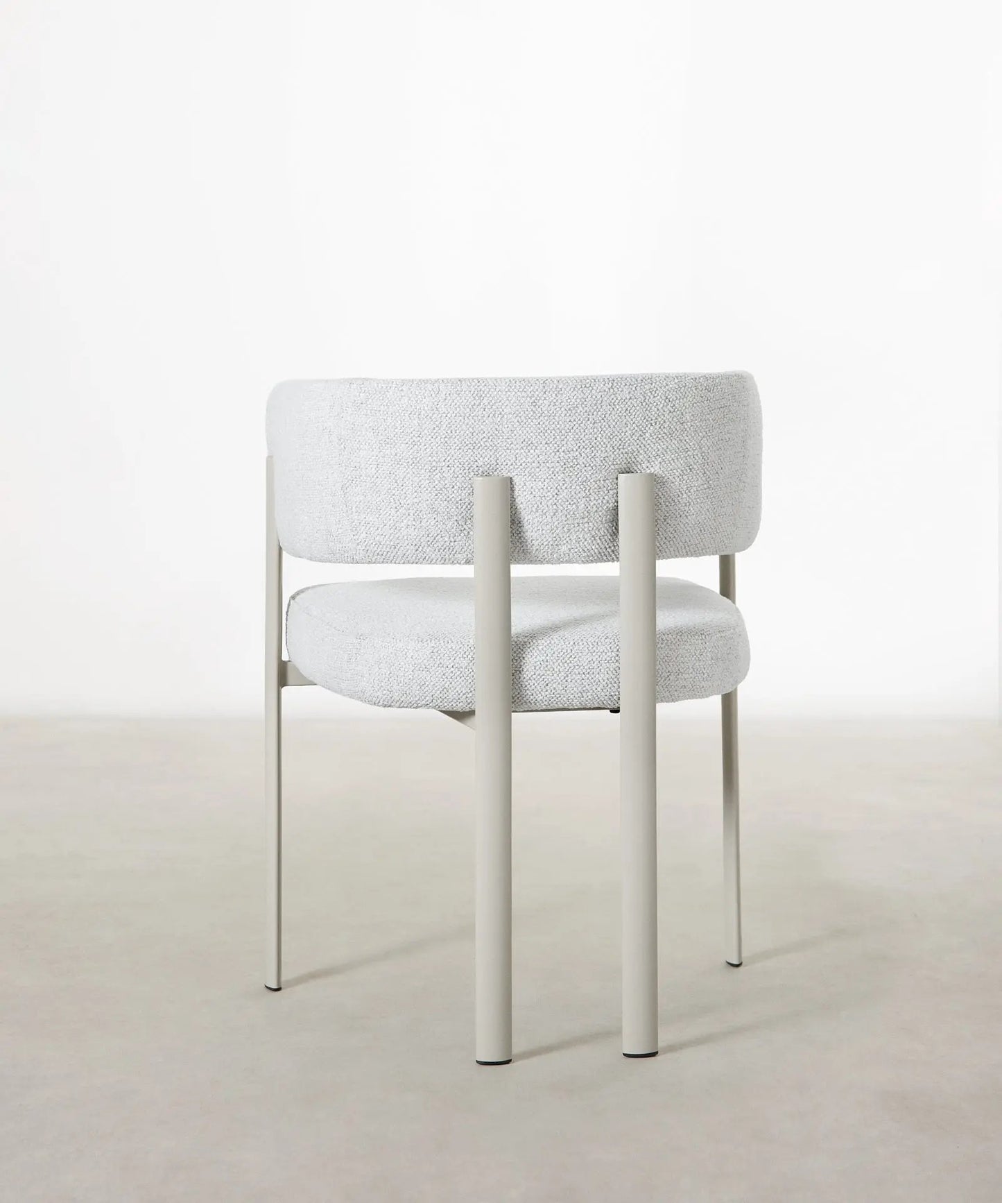 Silla de Comedor en Tela y Metal Robbie Sillas tapizadas Northdeco