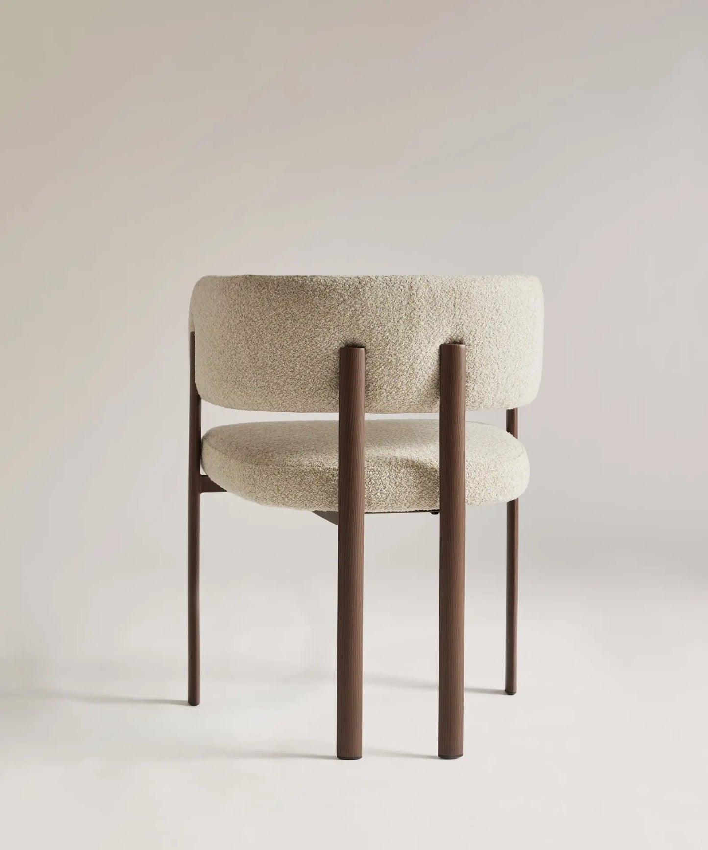 56701068312962 Silla de Comedor en Tela y Metal Robbie Sillas tapizadas Northdeco