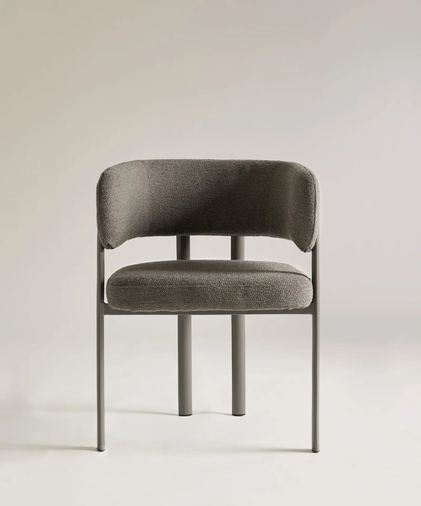 Silla de Comedor en Tela y Metal Robbie Sillas tapizadas Northdeco