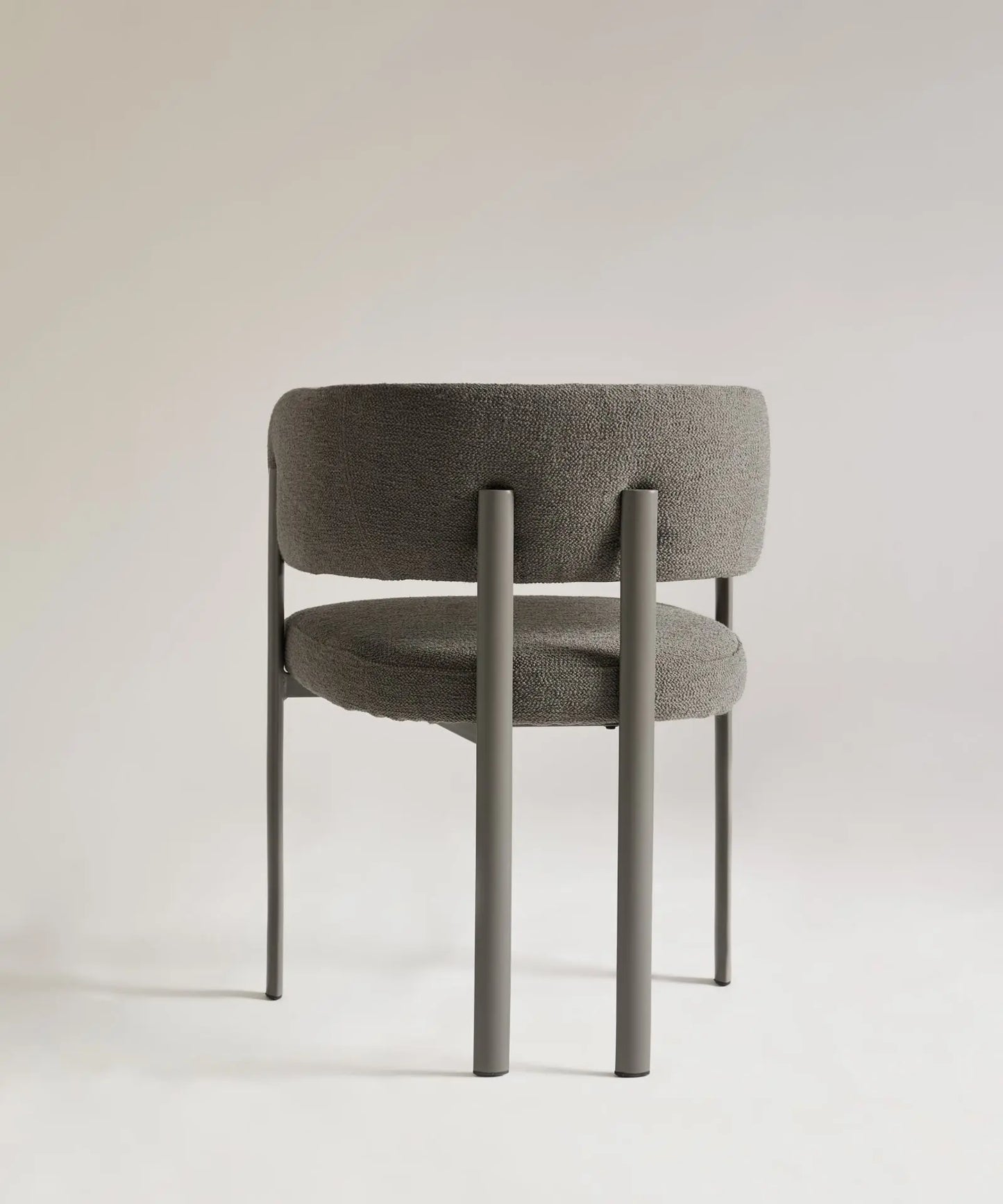 56701068280194 Silla de Comedor en Tela y Metal Robbie Sillas tapizadas Northdeco