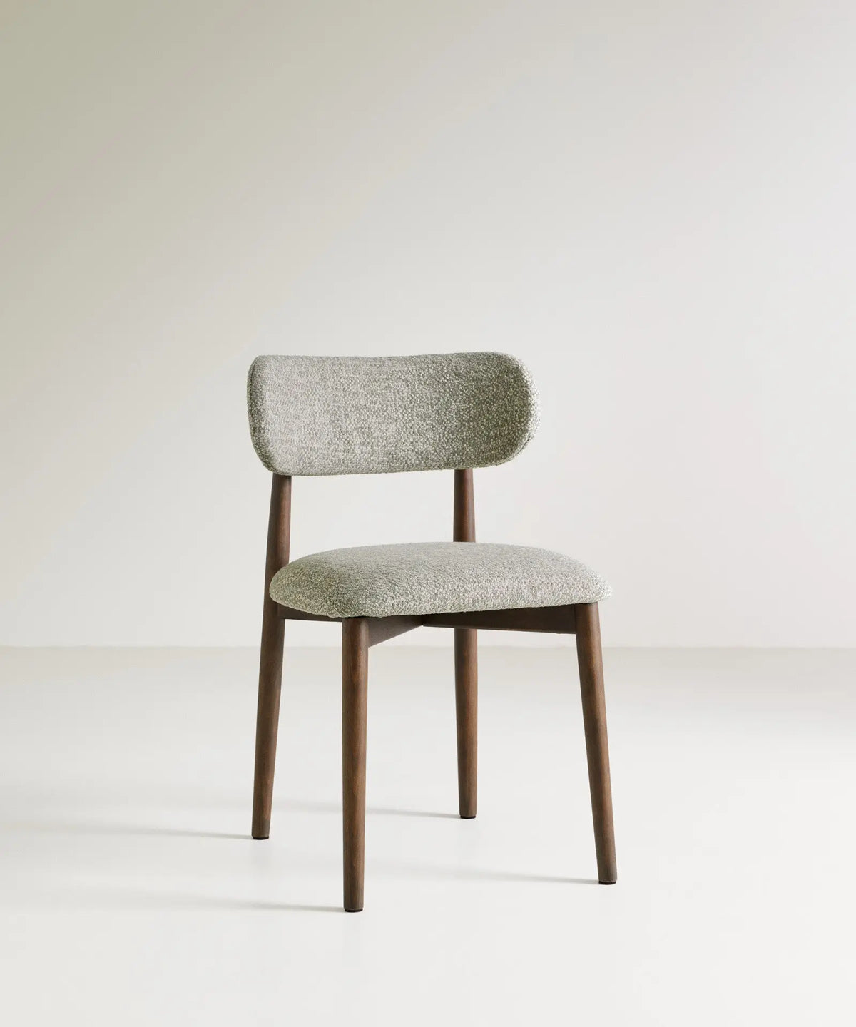 56912696115586 Silla de Comedor en Madera y Tapizada Dean Sillas Nórdicas Northdeco