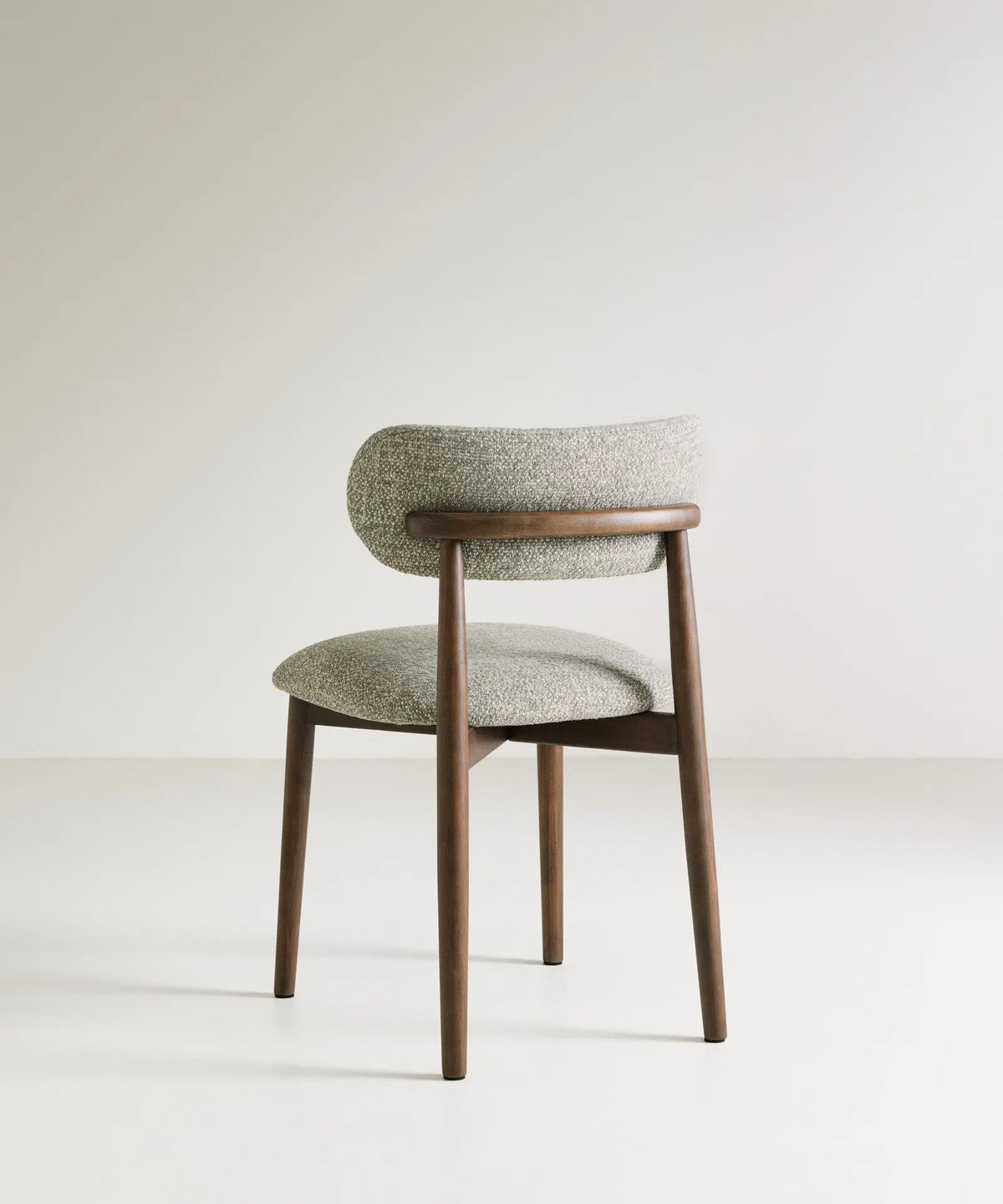 56912696115586 Silla de Comedor en Madera y Tapizada Dean Sillas Nórdicas Northdeco
