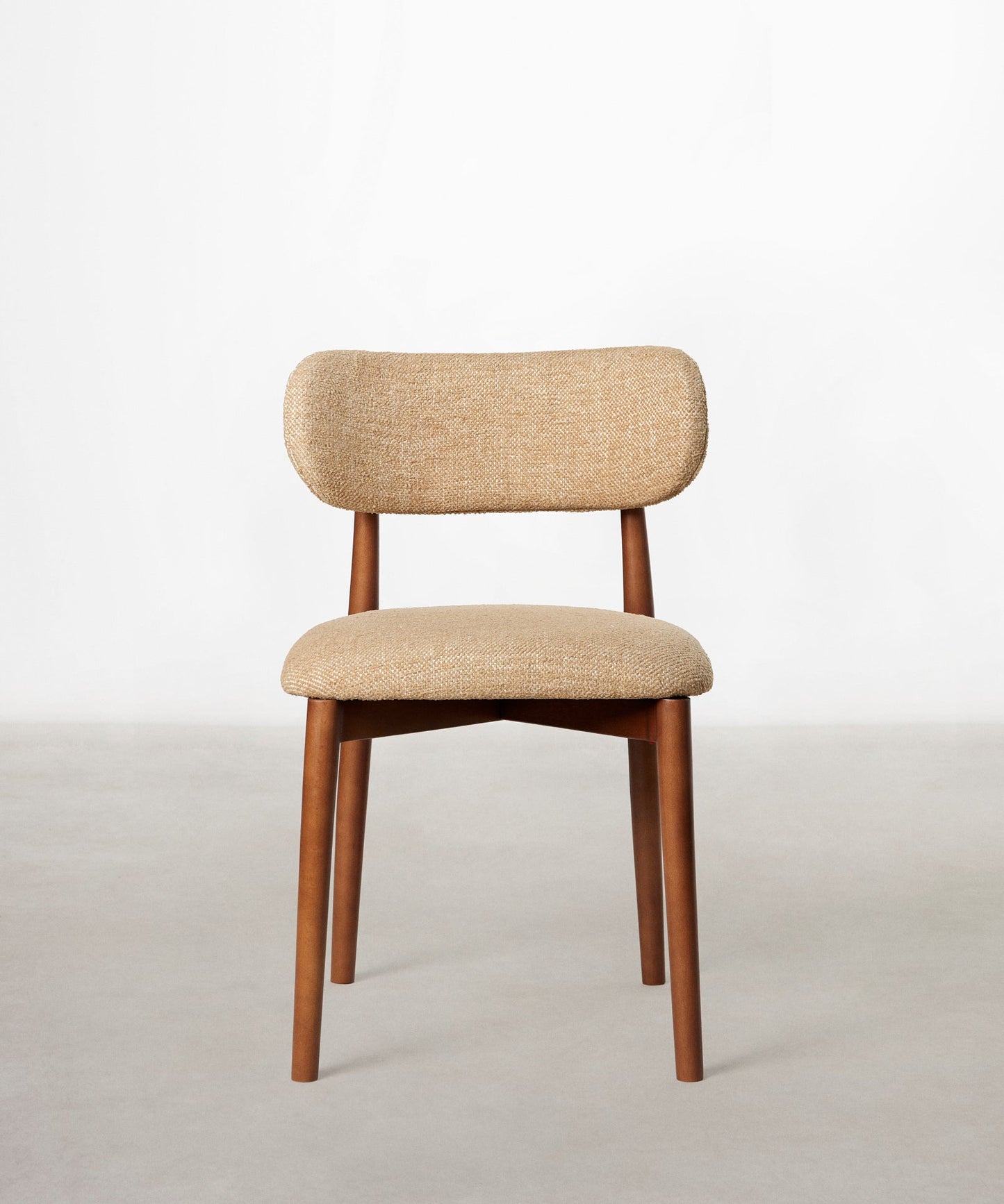 55966740021634 Silla de Comedor en Madera y Tapizada Dean Sillas Nórdicas Northdeco