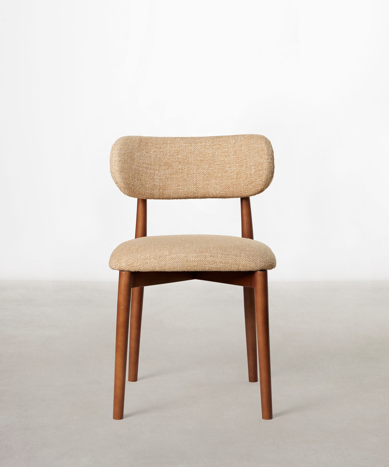 55966740021634 Silla de Comedor en Madera y Tapizada Dean Sillas Nórdicas Northdeco