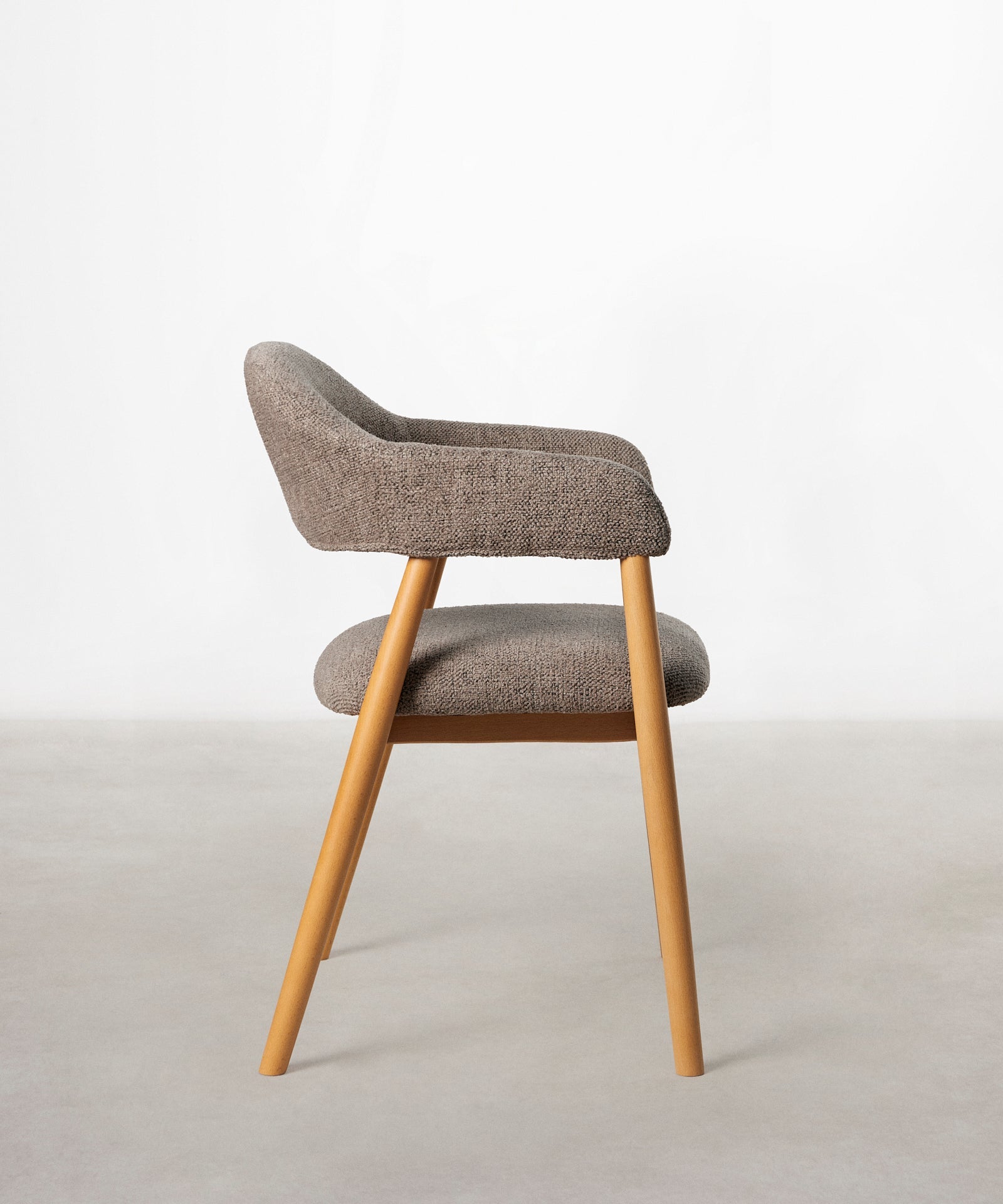 56017383489922 Silla de Comedor en Metal Tapizada Tesa Sillas Nórdicas Northdeco