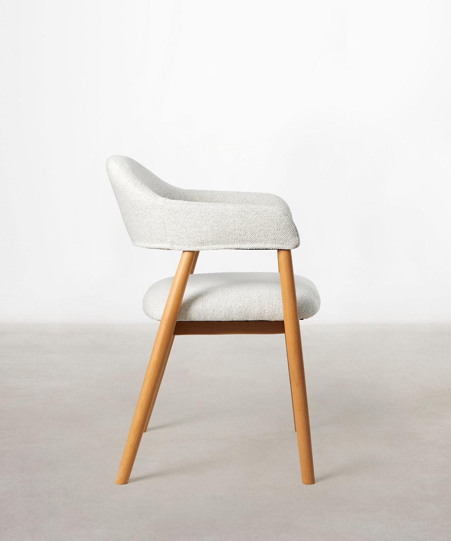 56017367957890 Silla de Comedor en Metal Tapizada Tesa Sillas Nórdicas Northdeco