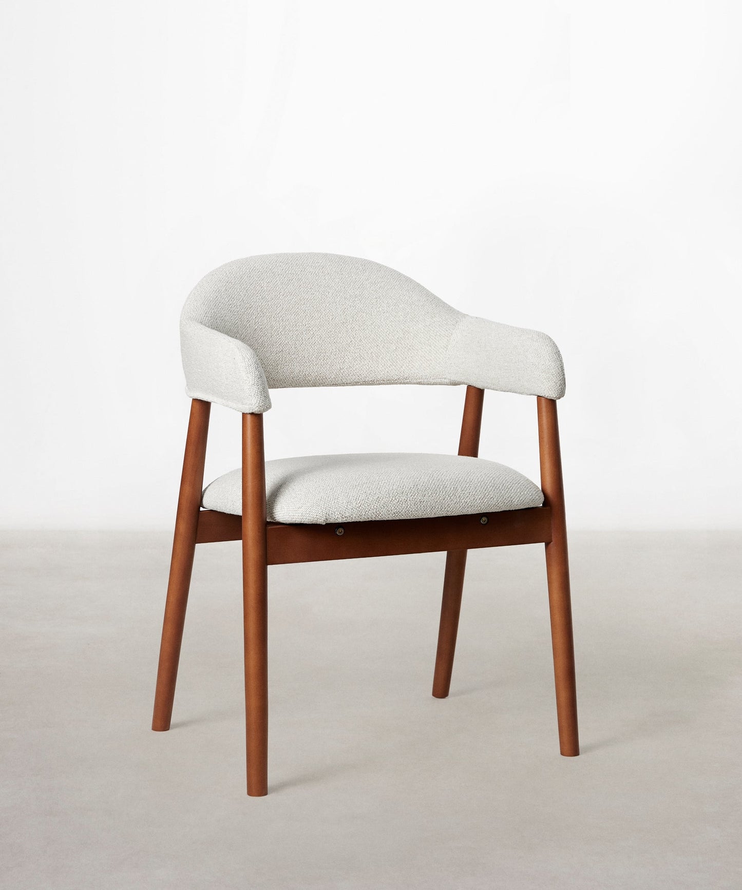 56017383457154 Silla de Comedor en Metal Tapizada Tesa Sillas Nórdicas Northdeco