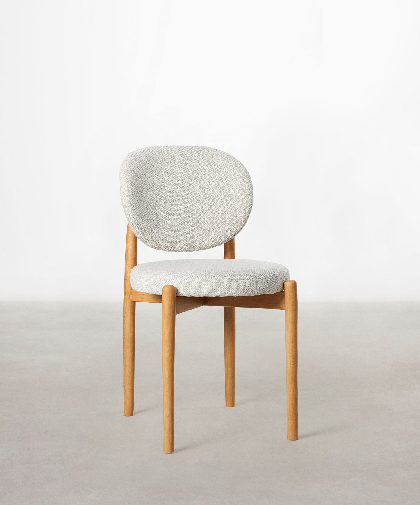 56017435754882 Silla de Comedor en Madera Tapizada Sonna Sillas Nórdicas Northdeco