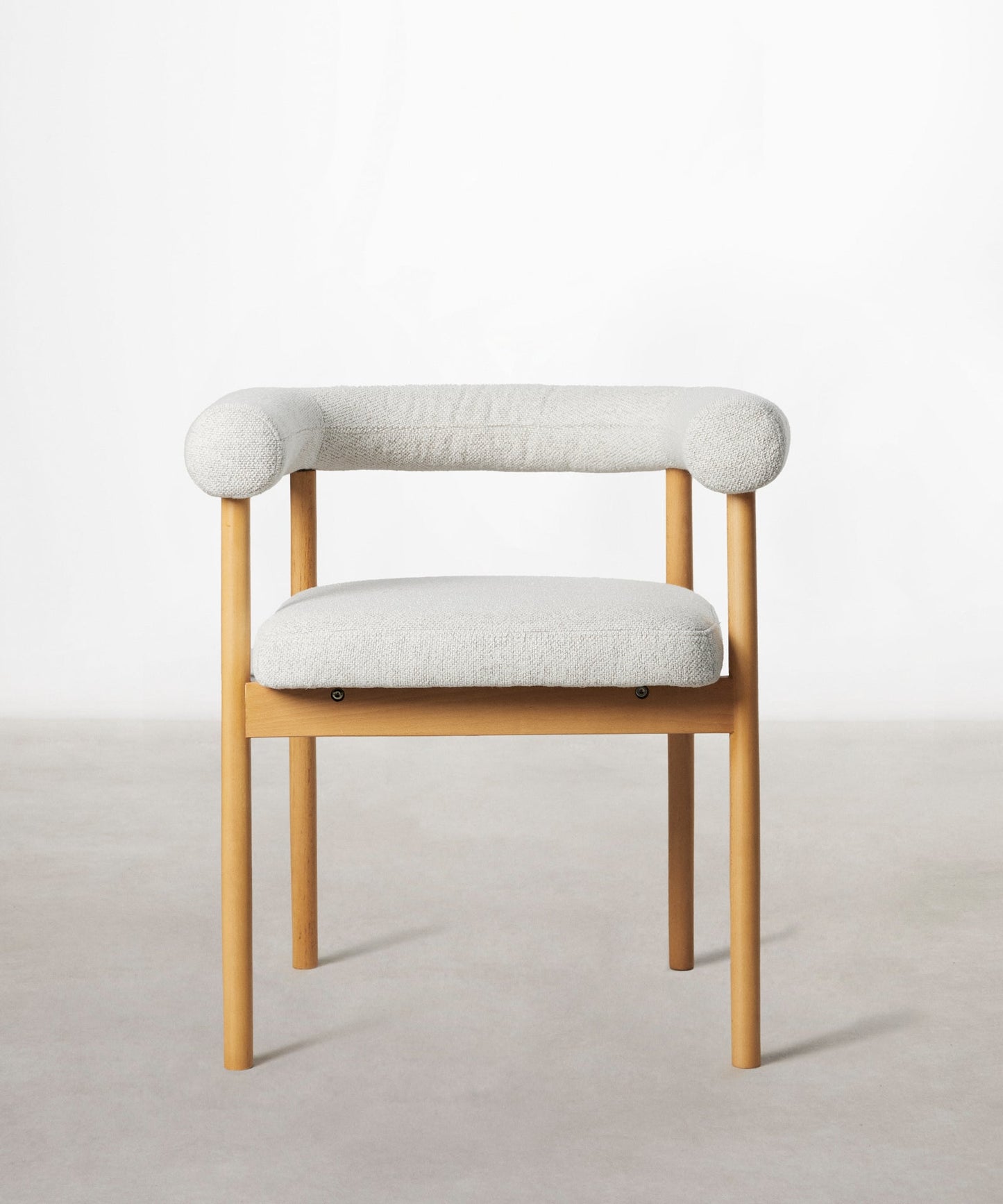 55965614440834 Silla de Comedor en Madera y Tapizada Sparks Sillas Nórdicas Northdeco