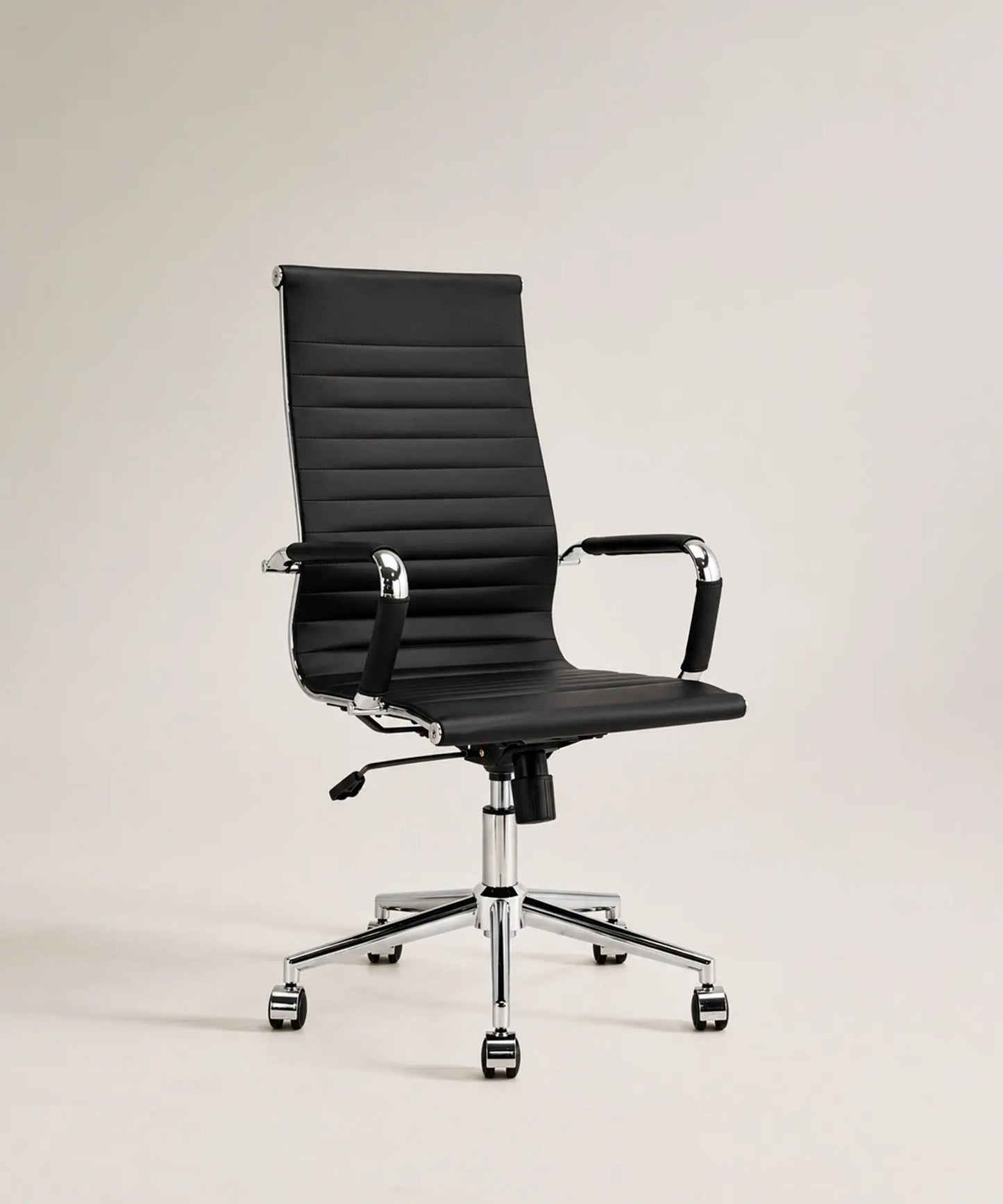 56167692599682 Silla de Oficina en Polipiel High Base Larsen Sillas de Oficina Northdeco