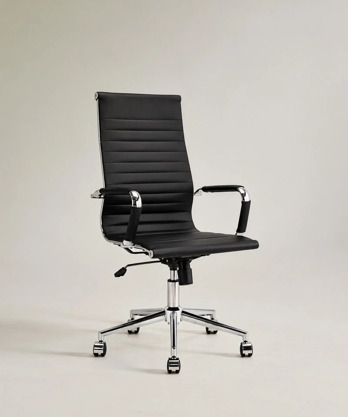 56167692599682 Silla de Oficina en Polipiel High Base Larsen Sillas de Oficina Northdeco