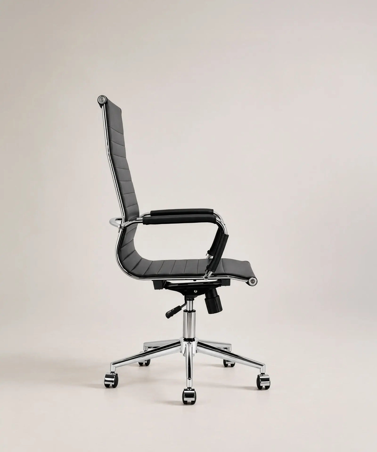 56167692599682 Silla de Oficina en Polipiel High Base Larsen Sillas de Oficina Northdeco
