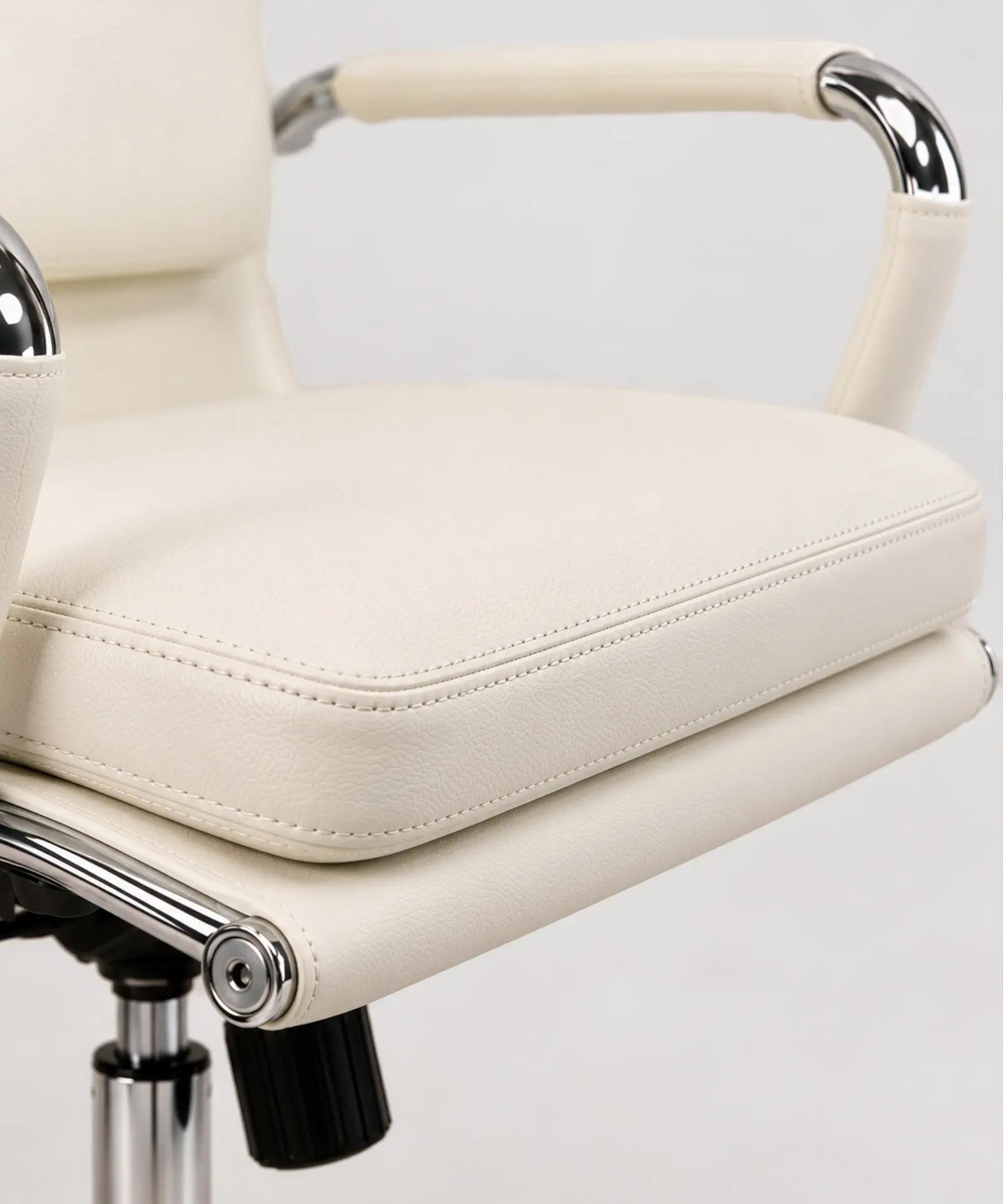 Synthetic Leather Office Chair | Jackson Low Chair | Northdeco