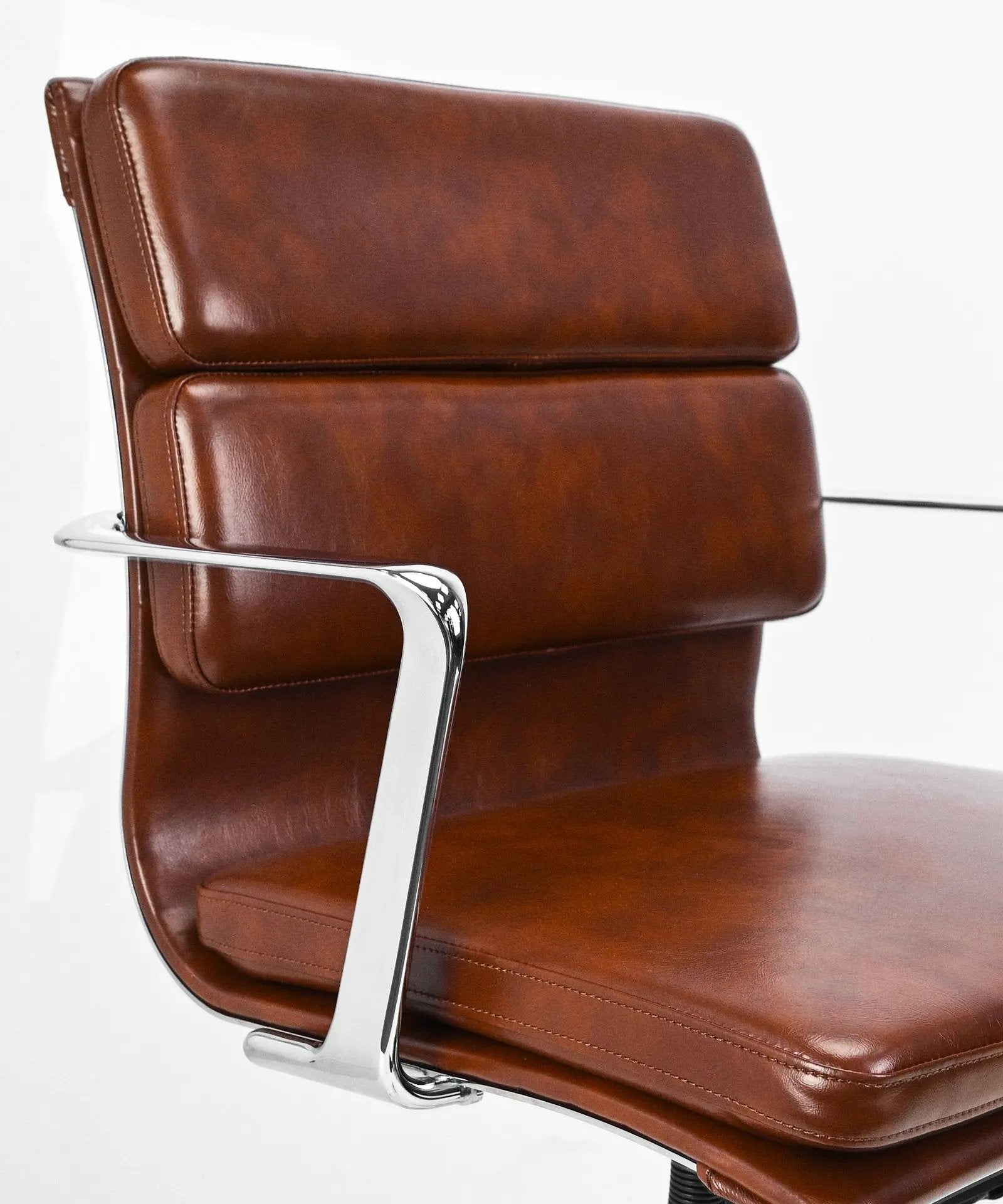 55934063444354 Silla de Oficina en Polipiel Alpha Low Back Sillas de Oficina Northdeco