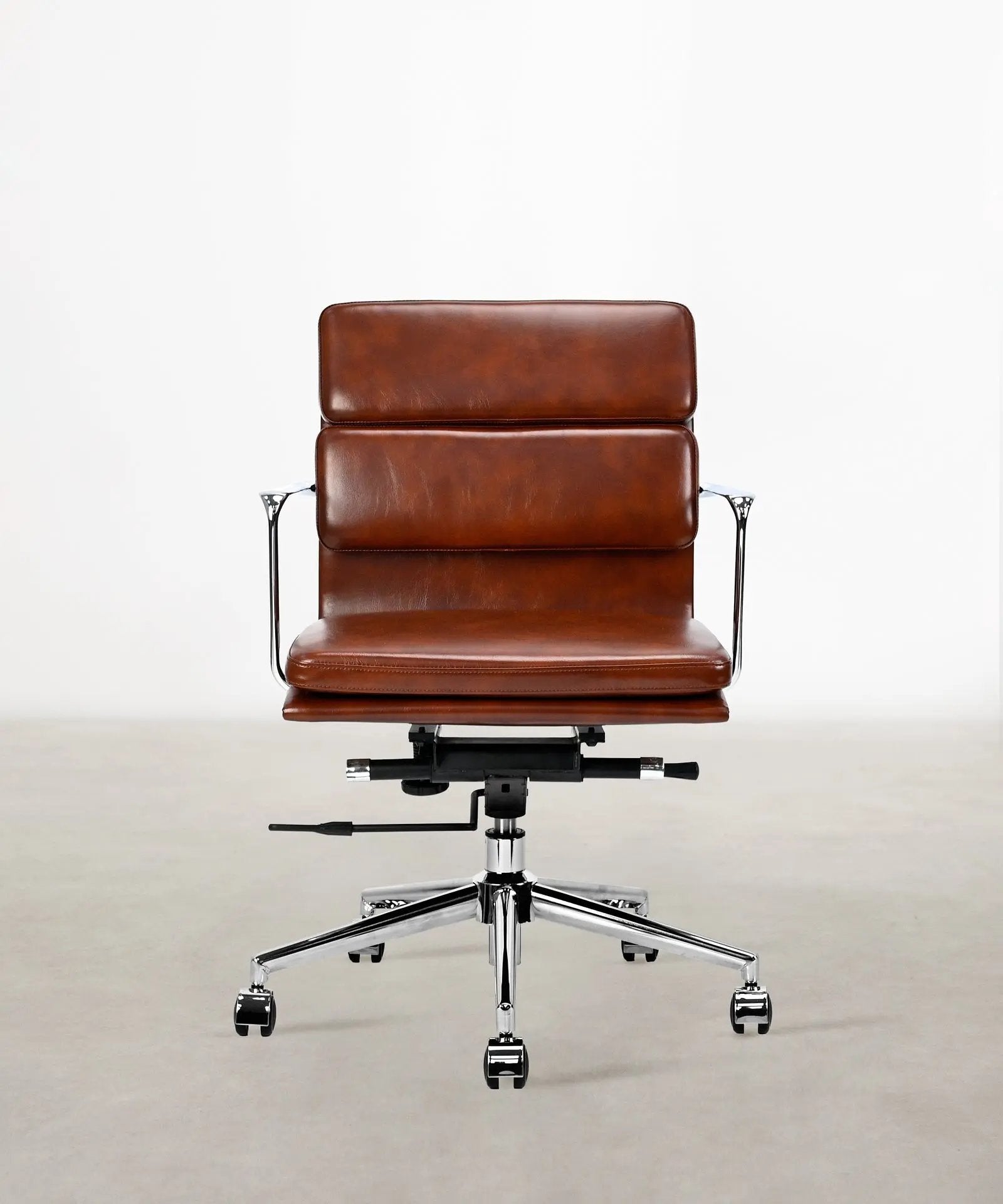 55934063444354 Silla de Oficina en Polipiel Alpha Low Back Sillas de Oficina Northdeco