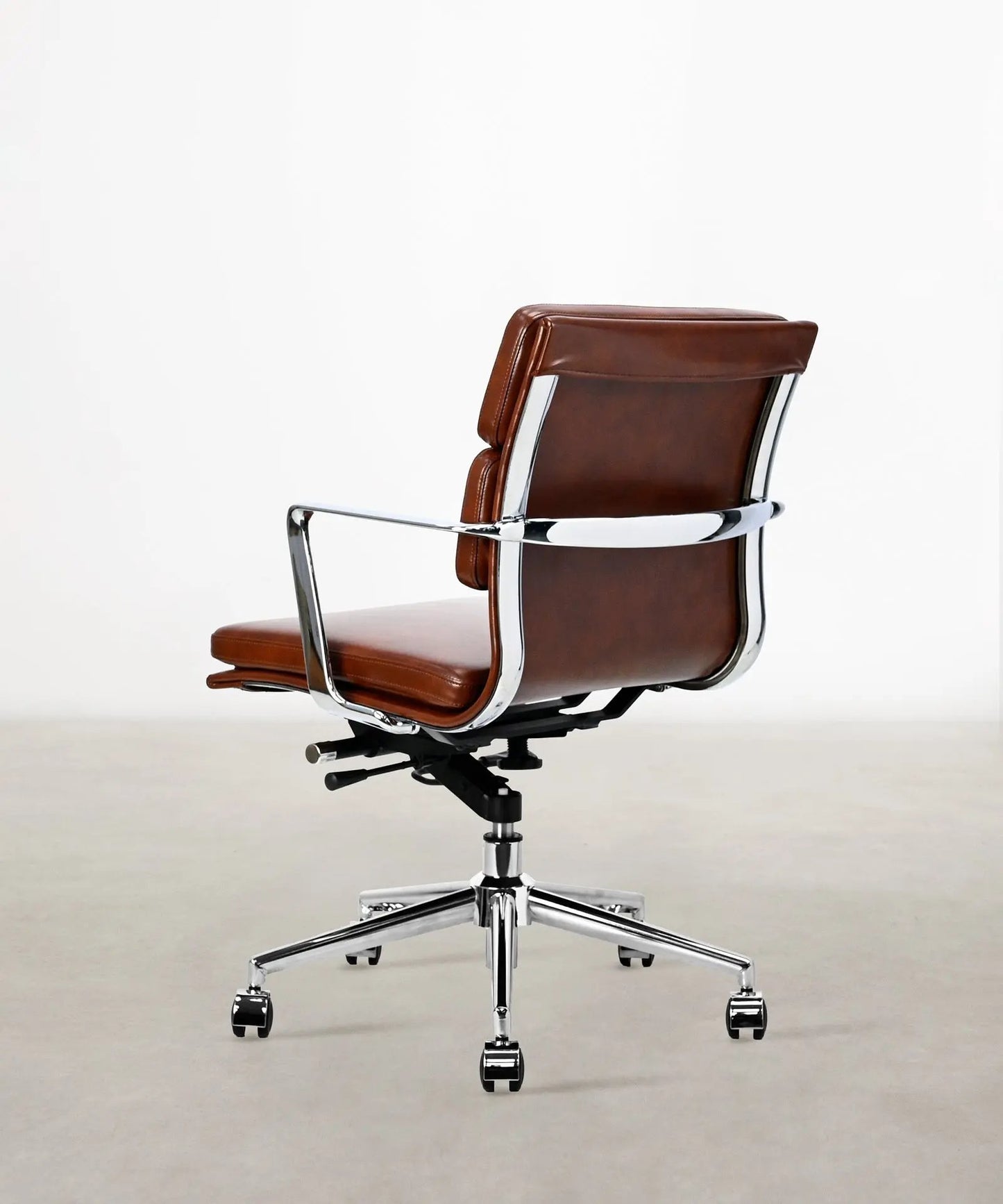 55934063444354 Silla de Oficina en Polipiel Alpha Low Back Sillas de Oficina Northdeco