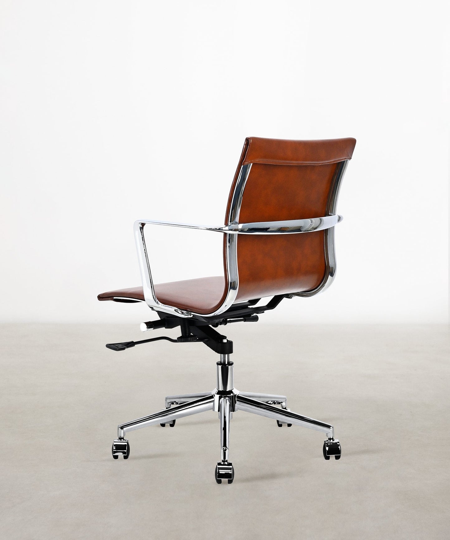 55958630007170 Silla de Oficina en Polipiel Dafne Low Back Sillas de Oficina Northdeco