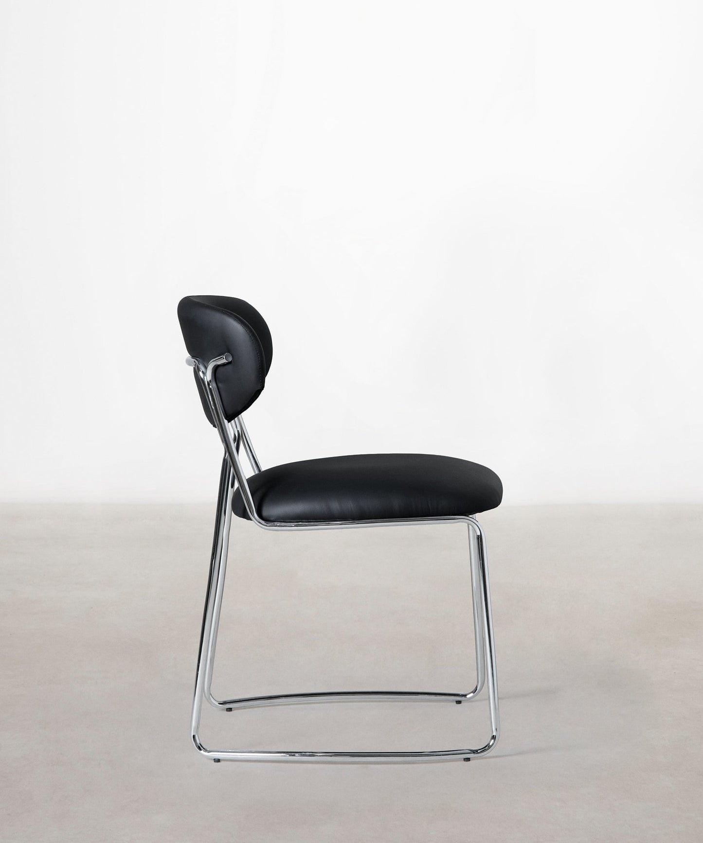 56625734779266 Silla de Comedor de Polipiel y Metal Moritz PU Sillas tapizadas Northdeco