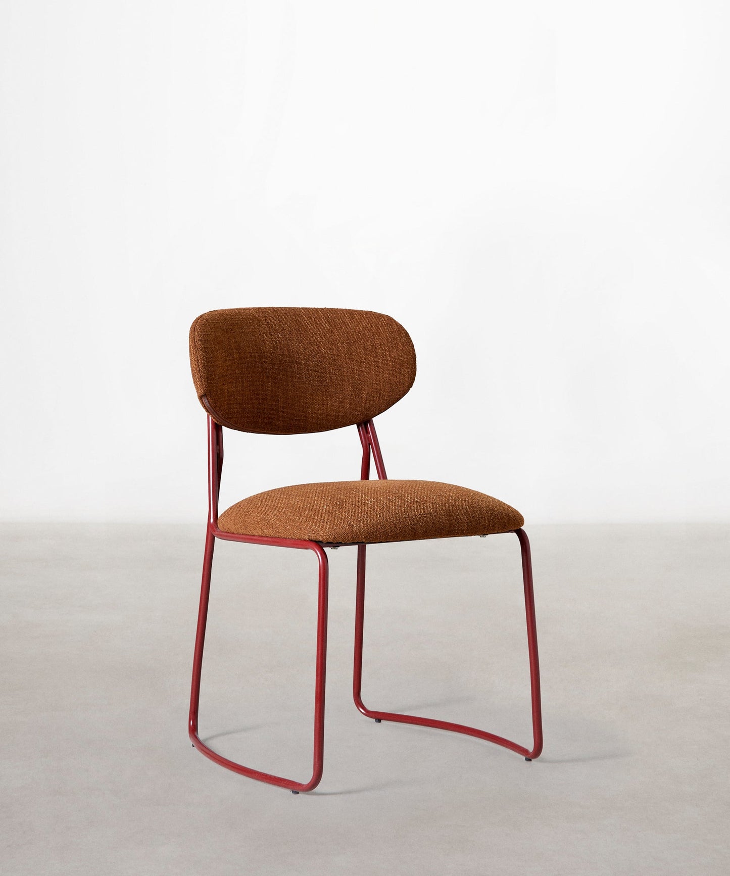 56625769546114 Silla de Comedor de Tela y metal con Reposabrazos Mortiz Sillas tapizadas Northdeco