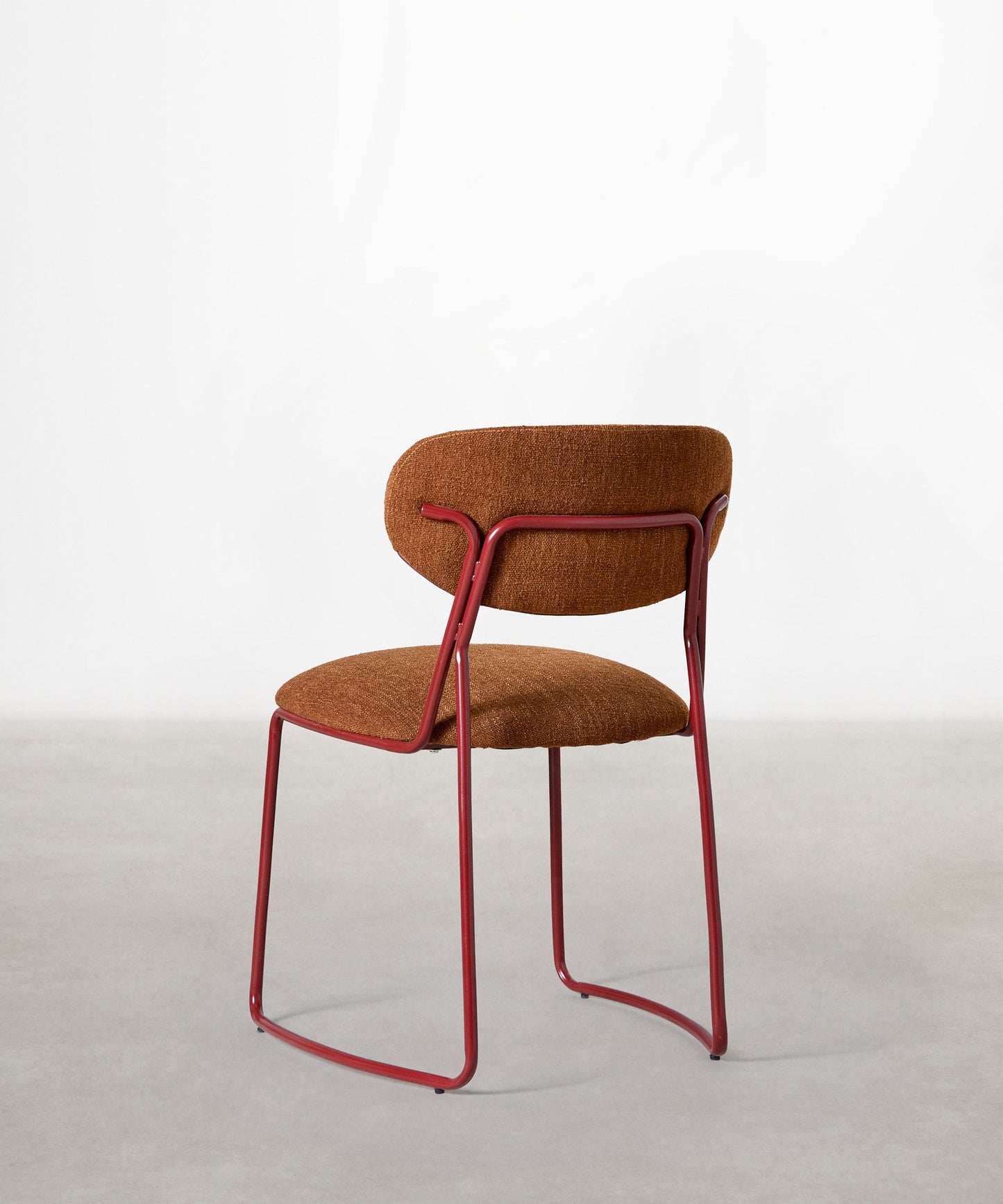 56625769546114 Silla de Comedor de Tela y metal con Reposabrazos Mortiz Sillas tapizadas Northdeco