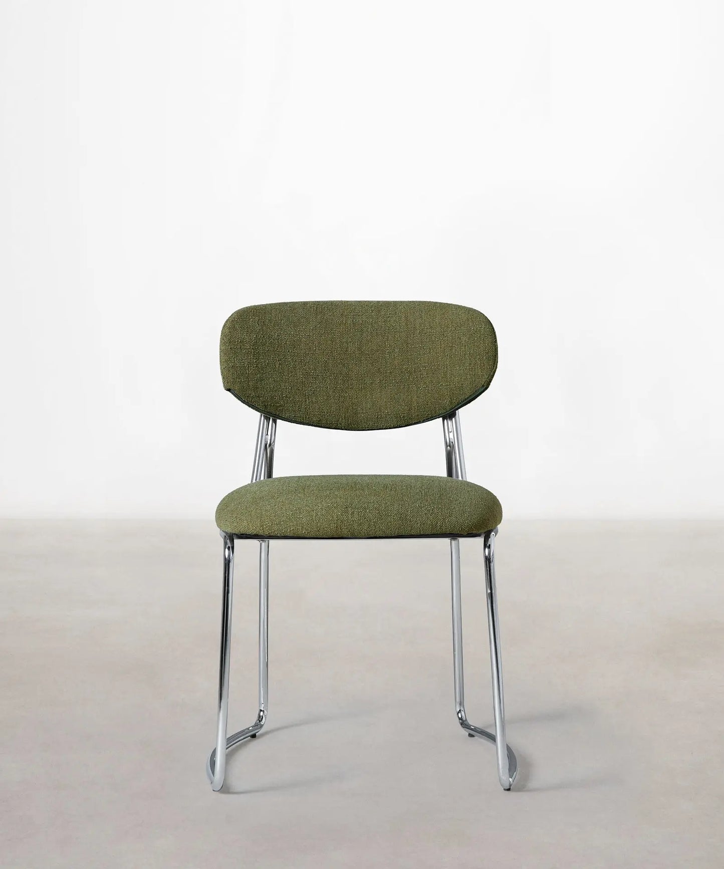 56625769480578 Silla de Comedor de Tela y metal Moritz Sillas tapizadas Northdeco