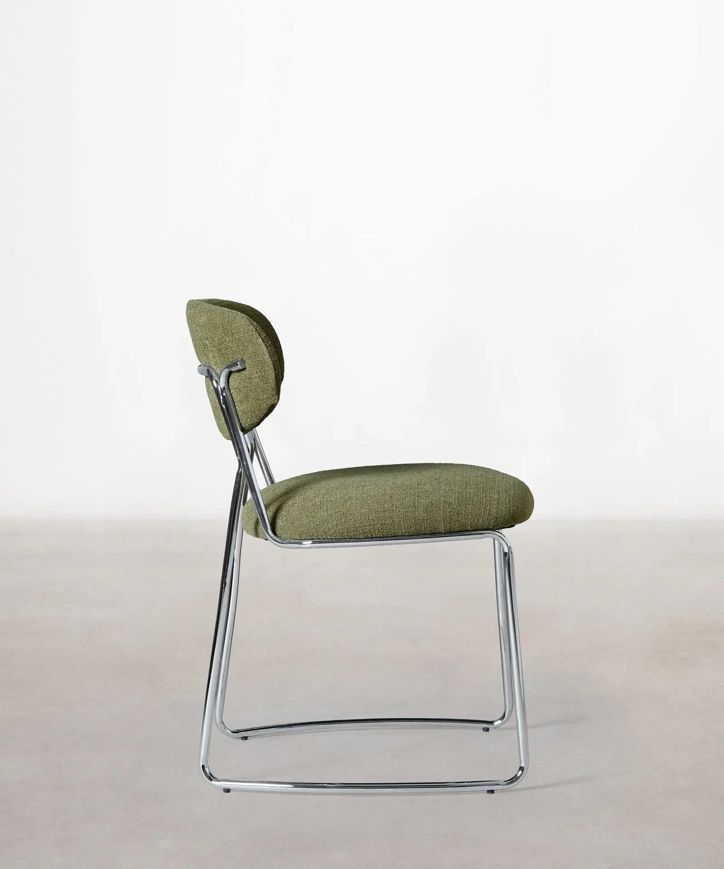 56625769480578 Silla de Comedor de Tela y metal Moritz Sillas tapizadas Northdeco