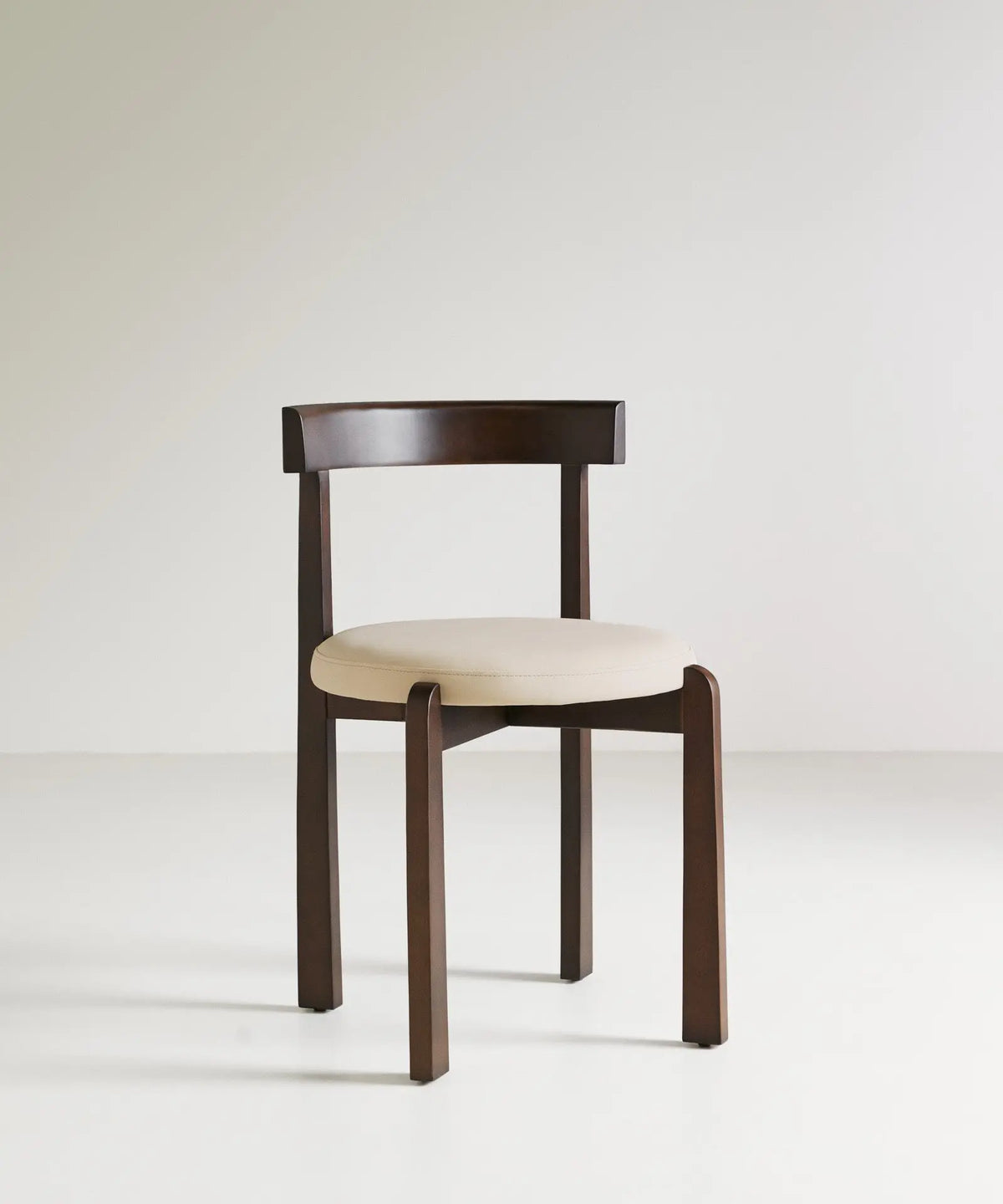 56835869999490 Silla de Comedor en Madera Tapizada Bent Sillas de Madera Northdeco