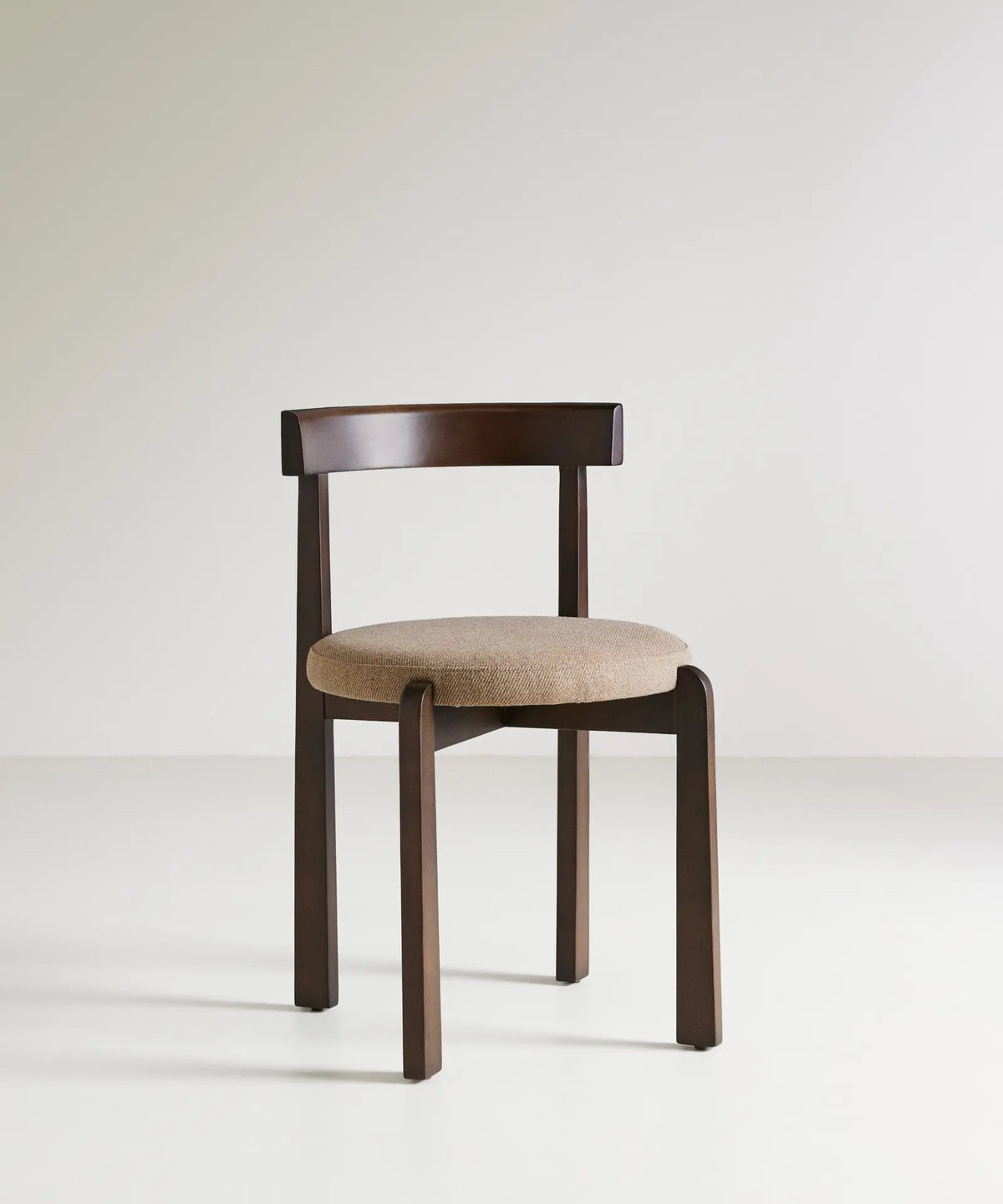 56835869966722 Silla de Comedor en Madera Tapizada Bent Sillas de Madera Northdeco