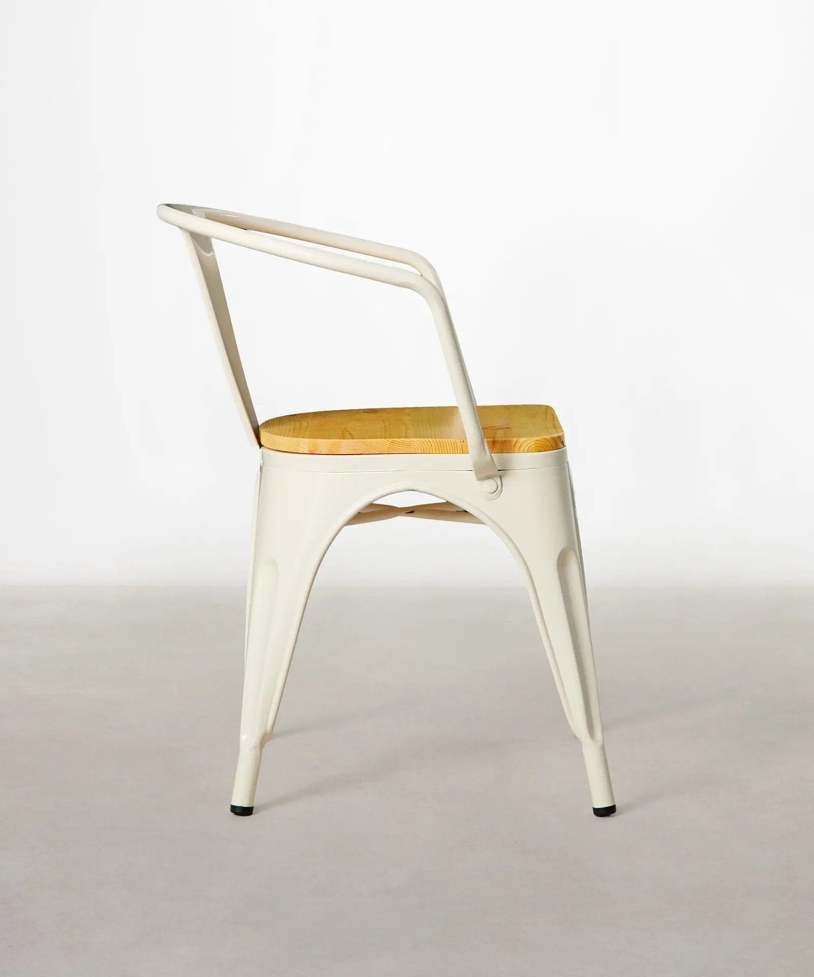 55815409729922 Silla de Comedor de Metal y Madera Tolik Wood Sillas Metálicas Northdeco