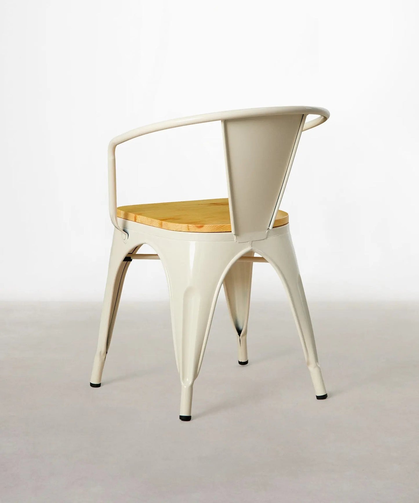 55815409729922 Silla de Comedor de Metal y Madera Tolik Wood Sillas Metálicas Northdeco