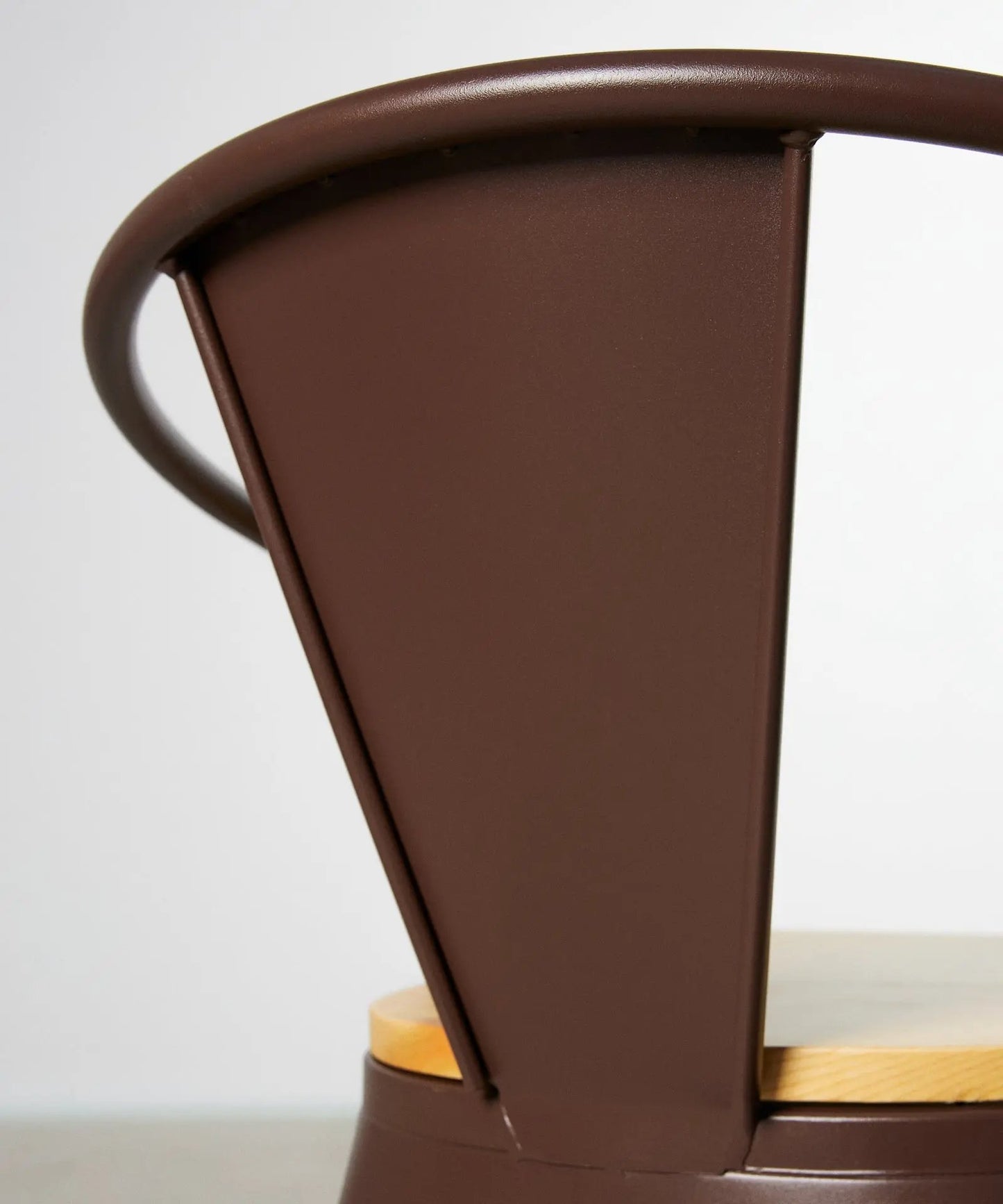 55815409762690 Silla de Comedor de Metal y Madera Tolik Wood Sillas Metálicas Northdeco