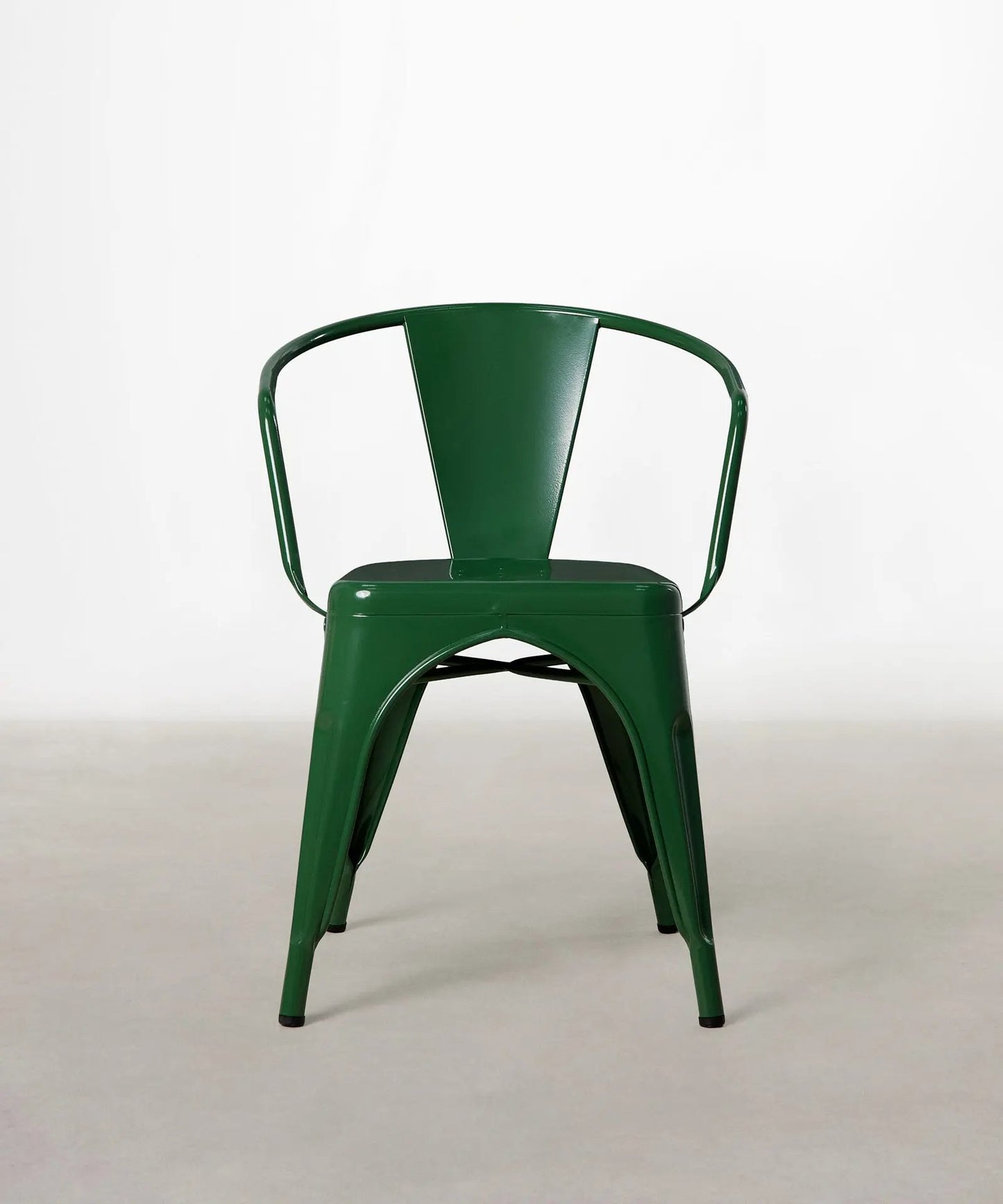 55815431750018 Silla de Comedor de Metal con Reposabrazos Tolik Arms Sillas Metálicas Northdeco