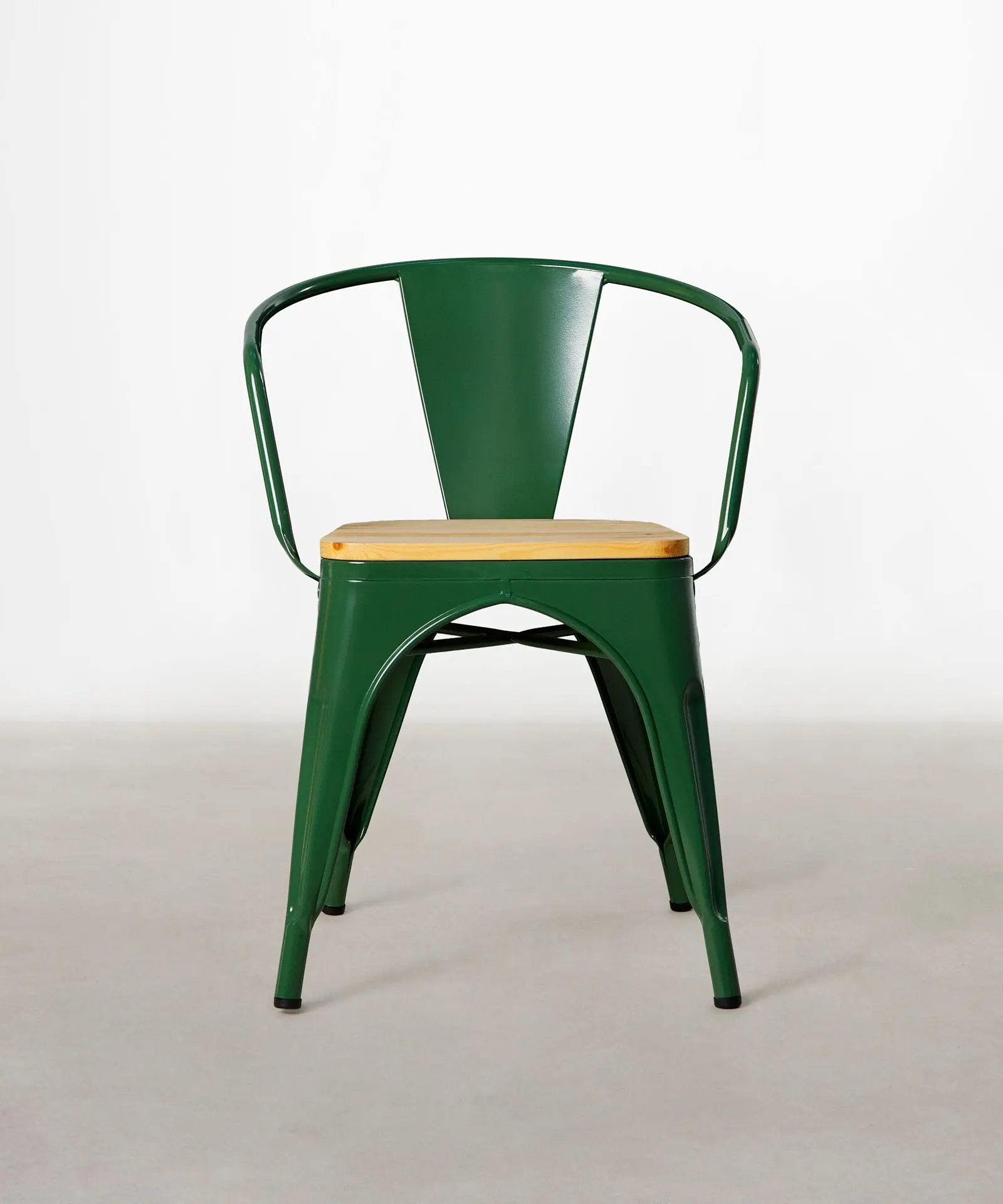 55815409795458 Silla de Comedor de Metal y Madera Tolik Wood Sillas Metálicas Northdeco