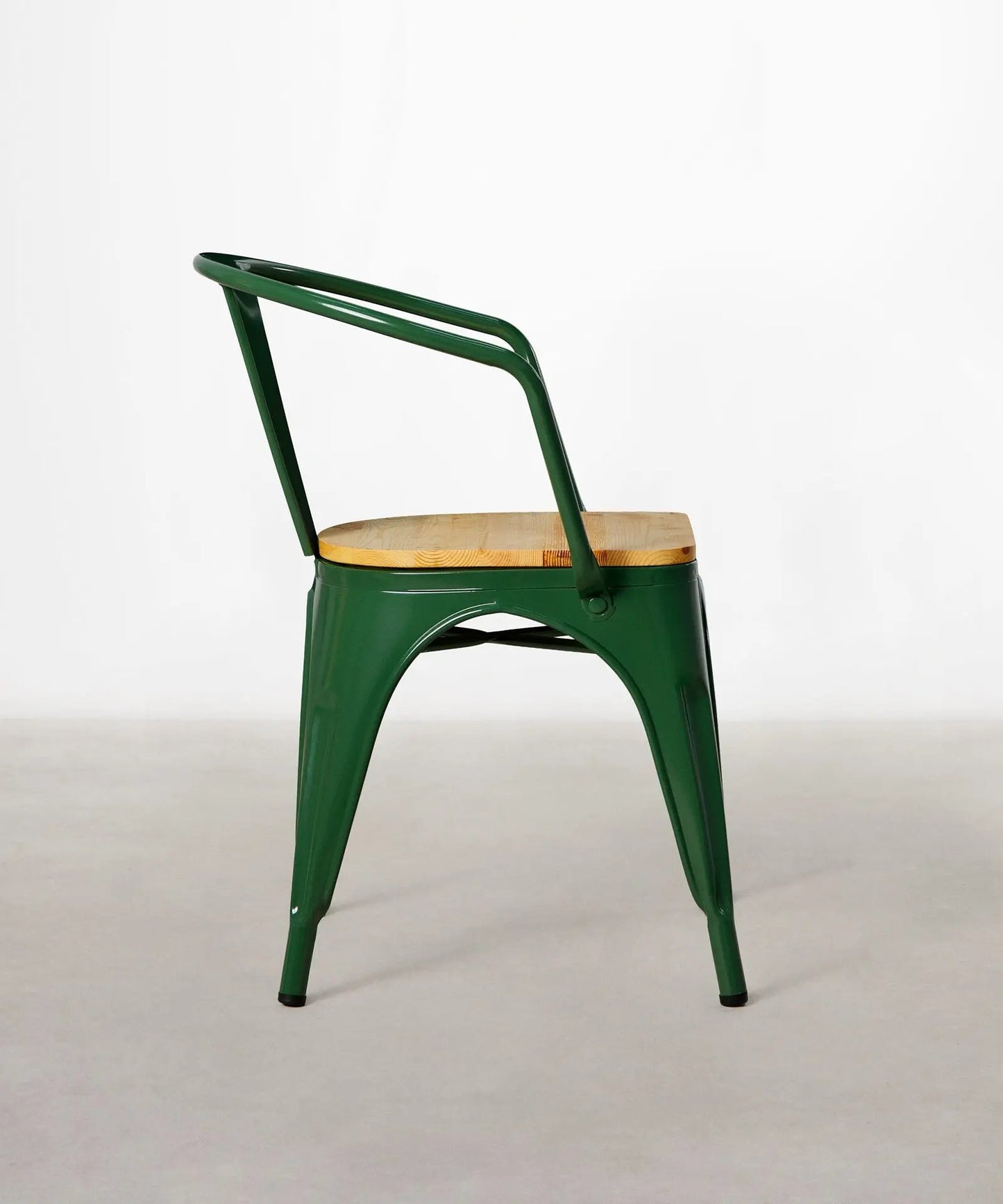 55815409795458 Silla de Comedor de Metal y Madera Tolik Wood Sillas Metálicas Northdeco