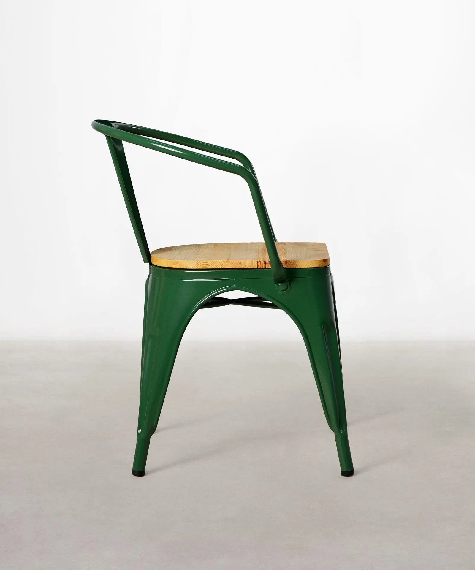 55815409795458 Silla de Comedor de Metal y Madera Tolik Wood Sillas Metálicas Northdeco