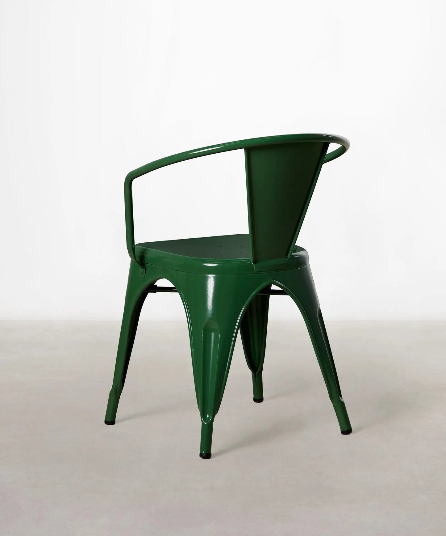 55815431750018 Silla de Comedor de Metal con Reposabrazos Tolik Arms Sillas Metálicas Northdeco