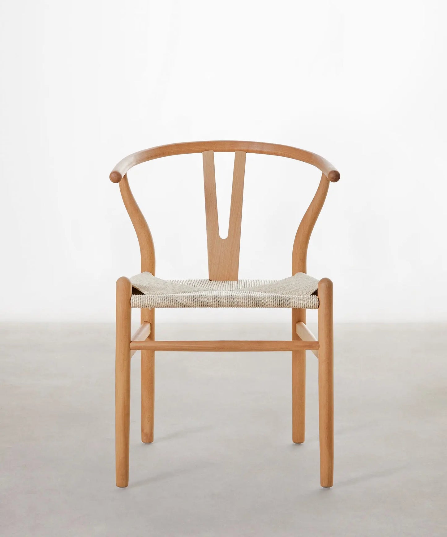 54992837935490 Silla de Madera y Cuerda Trenzada Uish Sillas de madera Northdeco