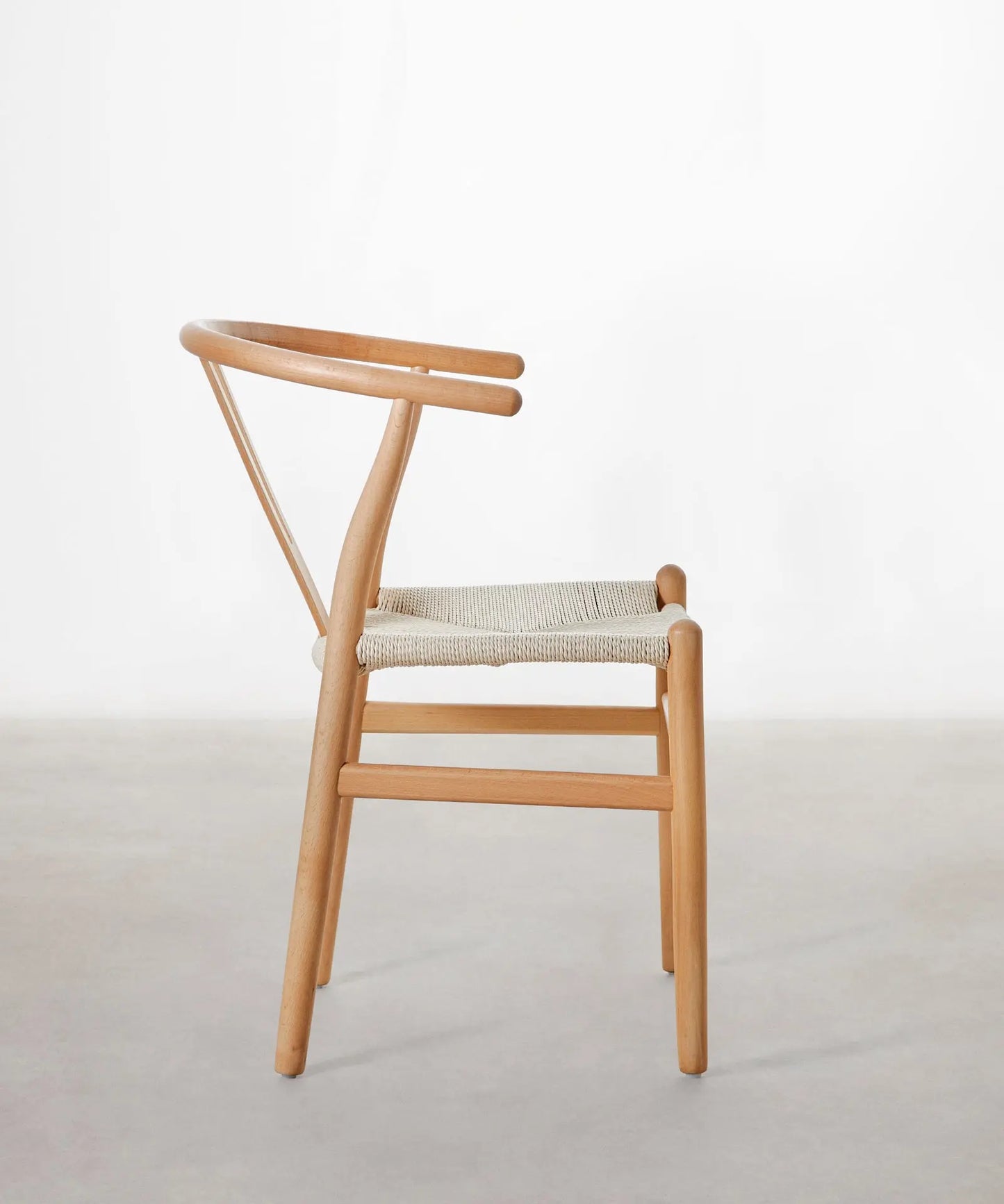 54992837935490 Silla de Madera y Cuerda Trenzada Uish Sillas de madera Northdeco