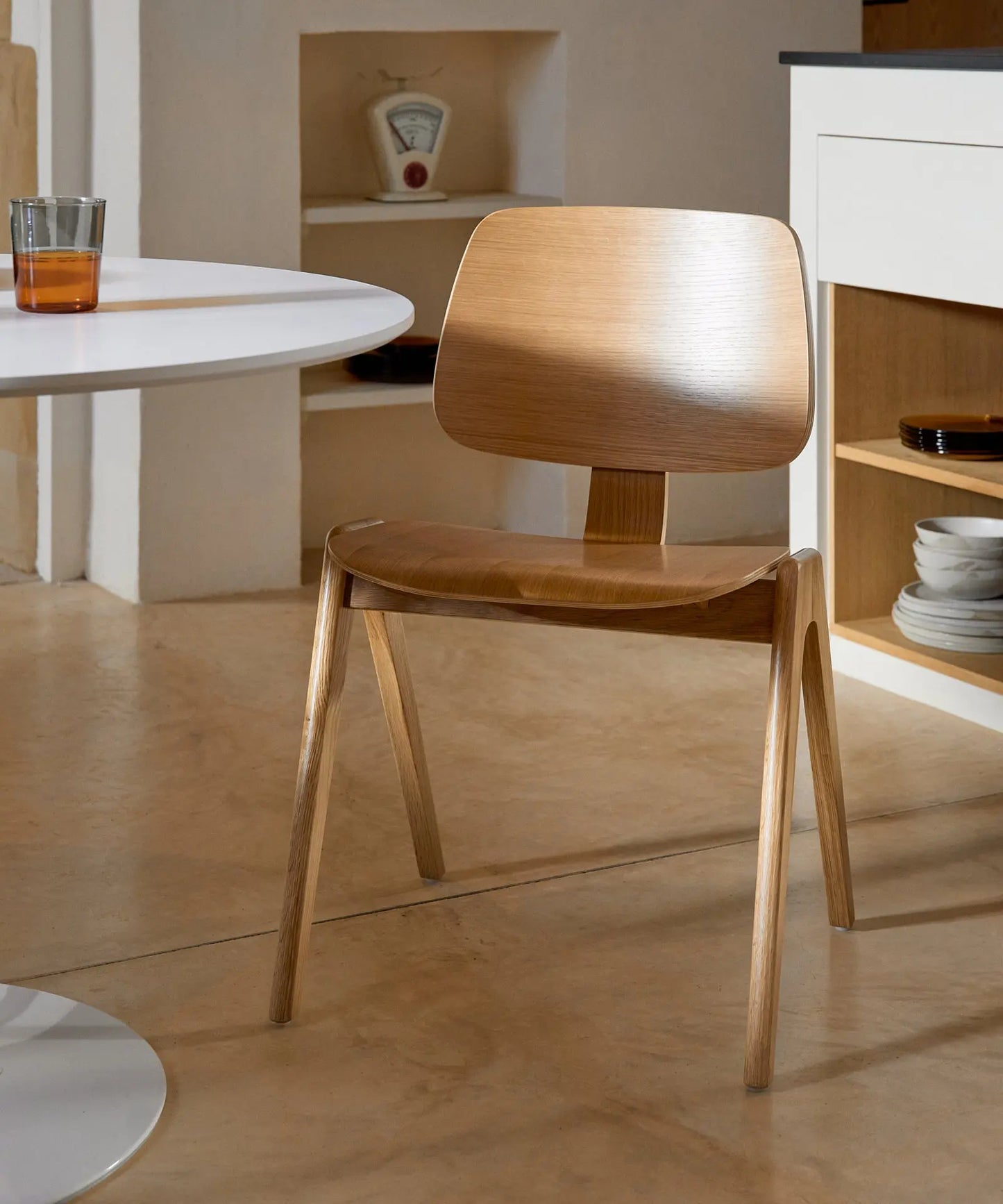 55215074836866 Silla de Comedor en Madera Vega  Northdeco