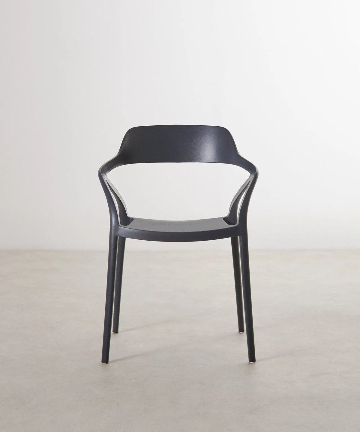48433243193681 Silla de Polipropileno con Reposabrazos Grace Sillas de Plástico Northdeco