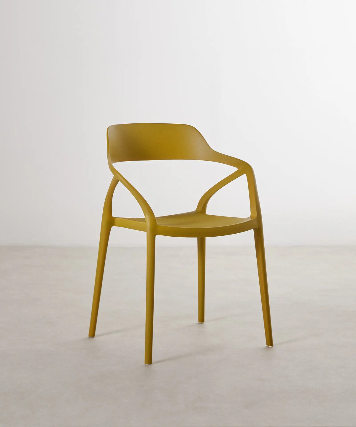 46933625766225 Silla de Polipropileno con Reposabrazos Grace Sillas de Plástico Northdeco