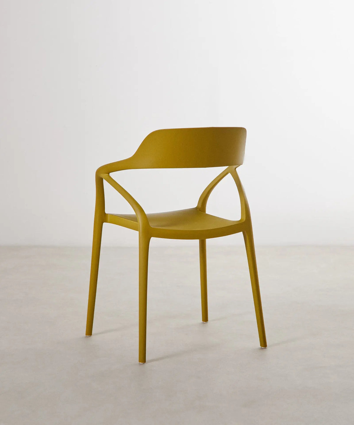 46933625766225 Silla de Polipropileno con Reposabrazos Grace Sillas de Plástico Northdeco