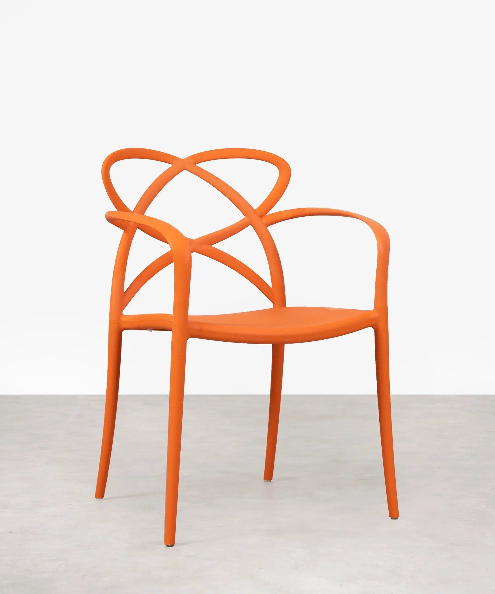 49395565756753Silla Maestro Arms Sillas de Plástico Northdeco Naranja