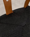 Silla Uish HQ - Madera Nogal - Negro Sillas Nórdicas Northdeco