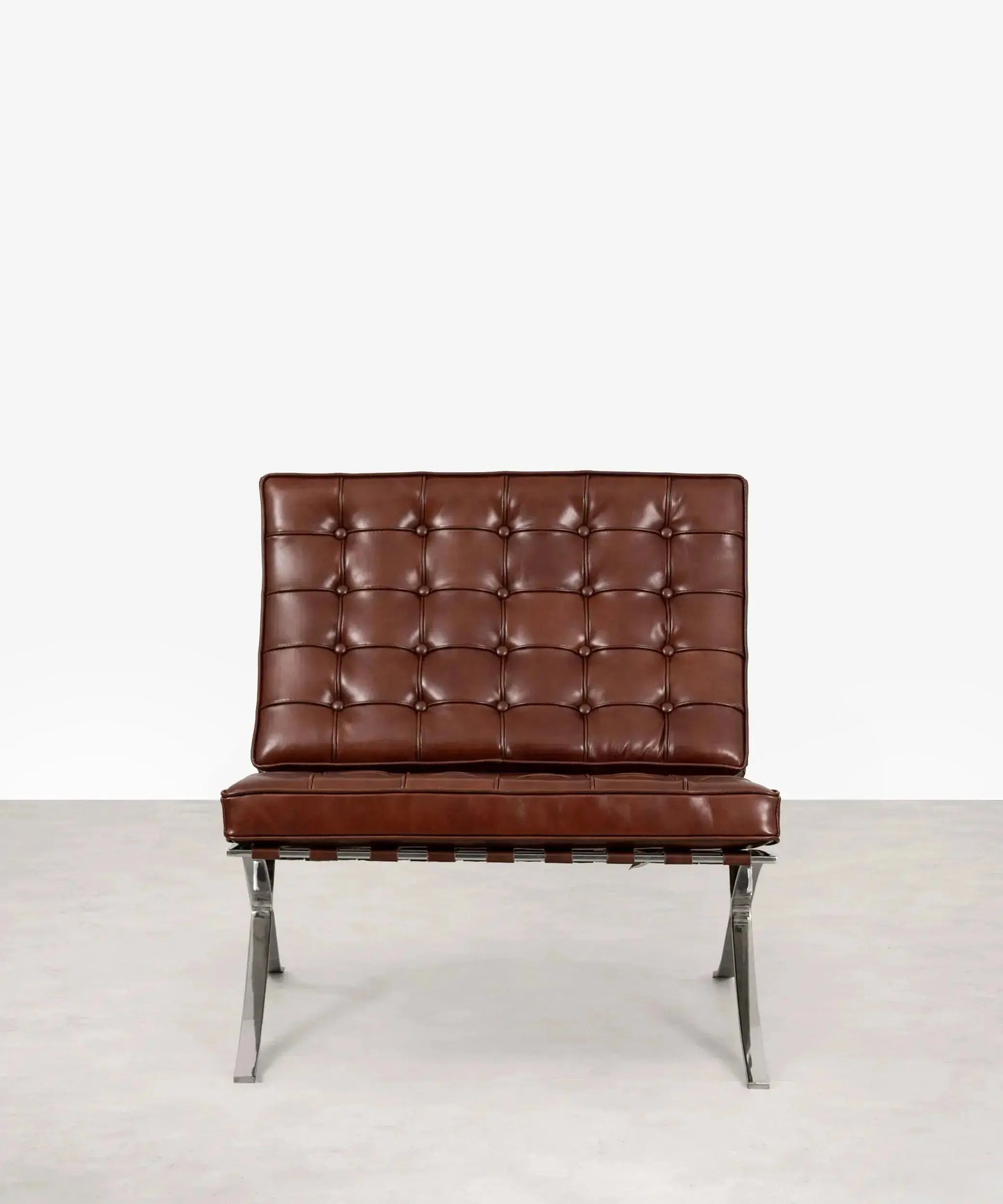 55959168450946 Silla de Acero Tapizada en Polipiel Seline Sillones de Polipiel Northdeco