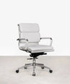 48957508649297 Silla de Oficina Chicago PU - LB Sillas de Oficina Northdeco White