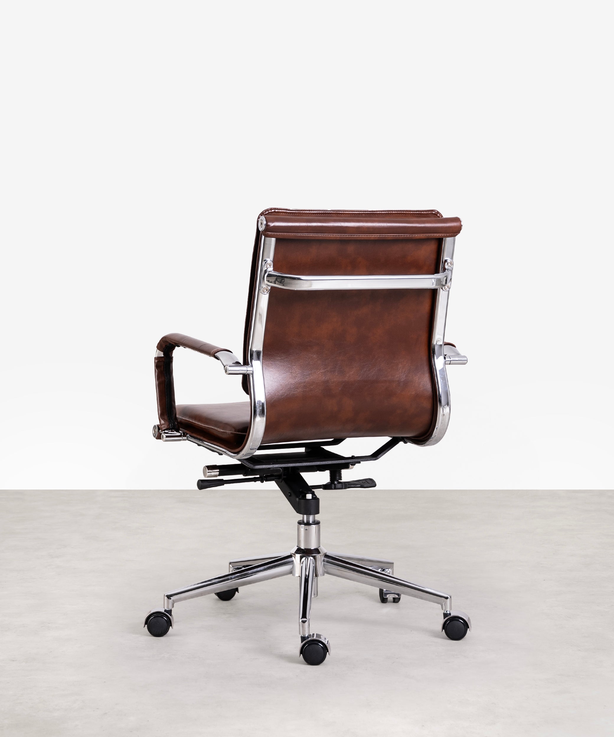 48502343401809 Silla de Oficina Dallas PU - LB Sillas de Oficina Northdeco