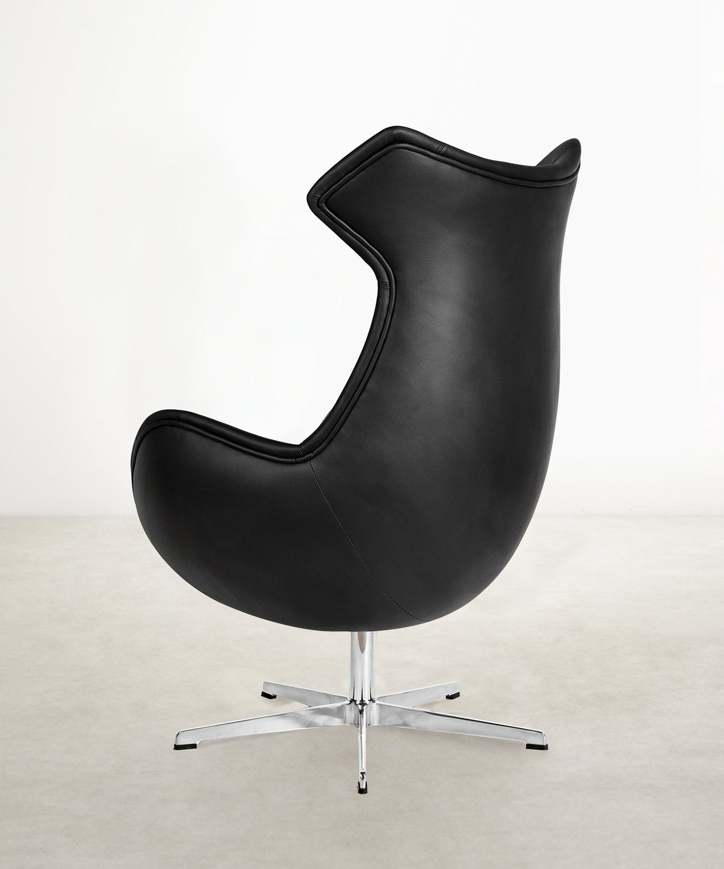 55554230387074 Sillón en Polipiel y Acero con Reposabrazos Monet Sillones tapizados Northdeco