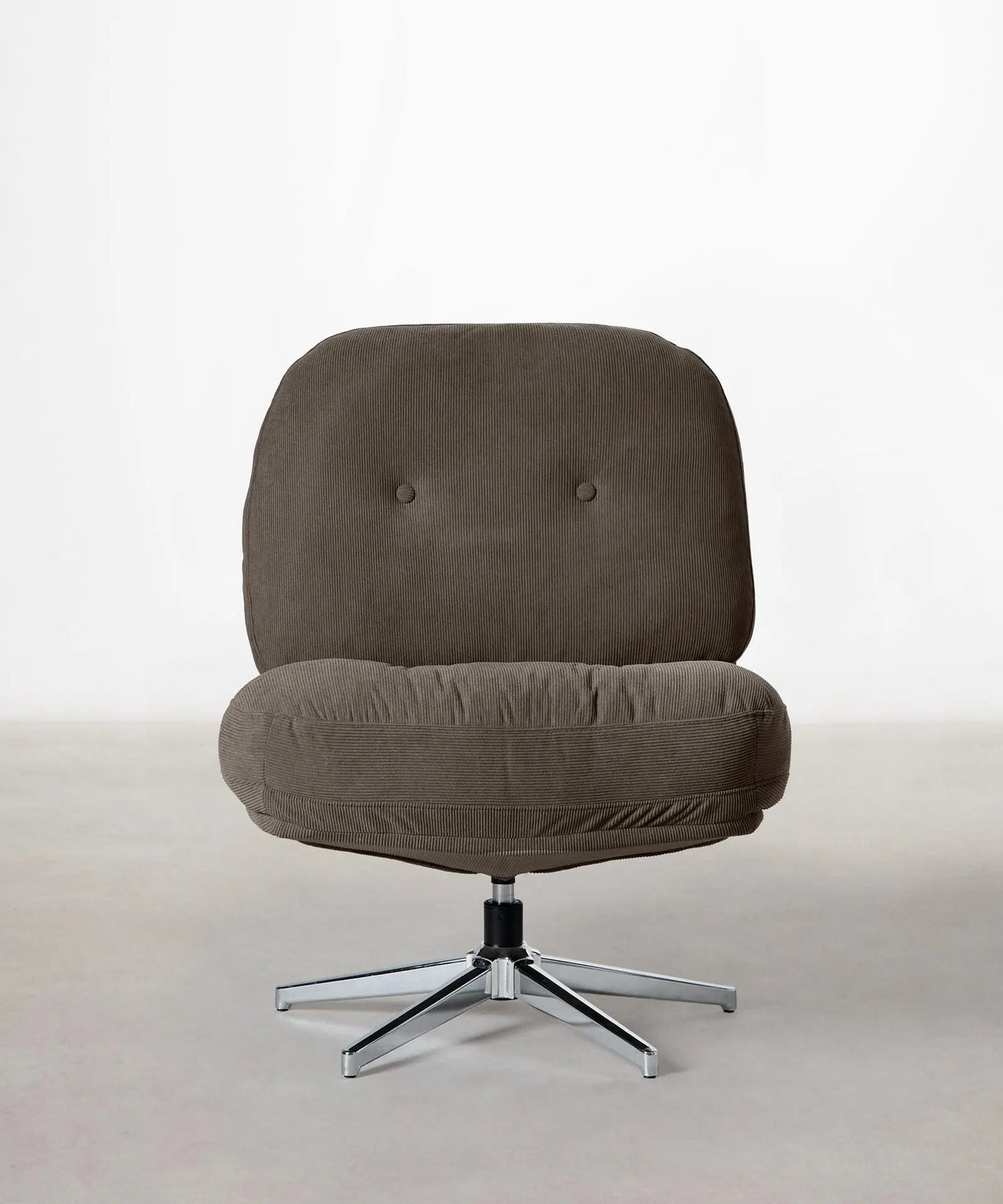 56585892659586 Sillón Giratorio Tapizado Orbit Sillones tapizados Northdeco